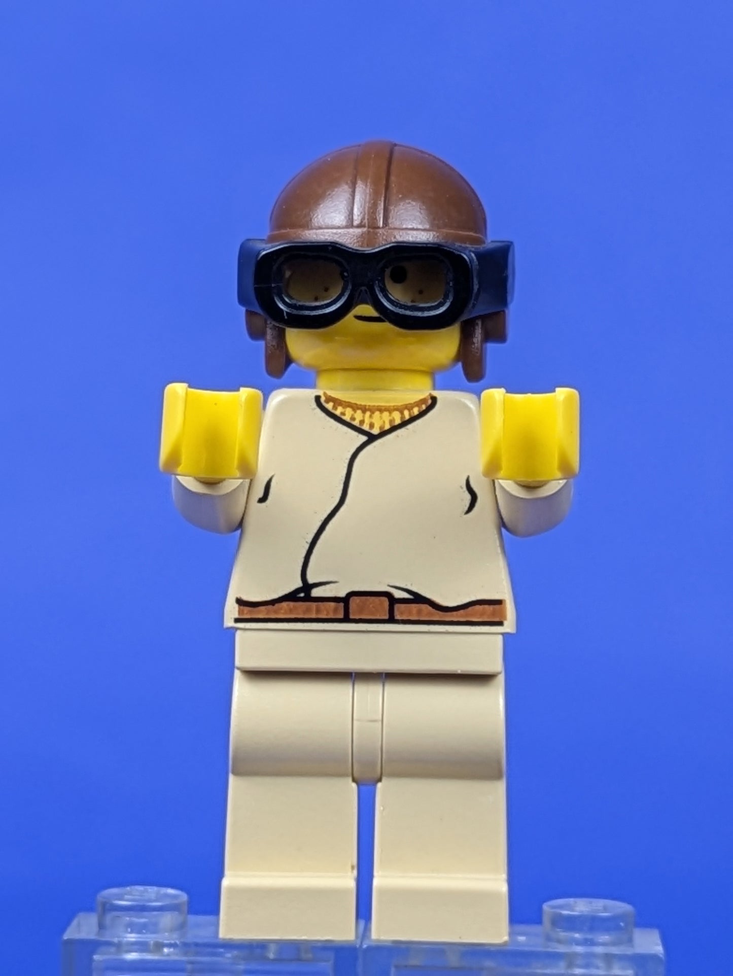 LEGO Star Wars Anakin Skywalker (Brown Aviator Cap) sw0007 7141