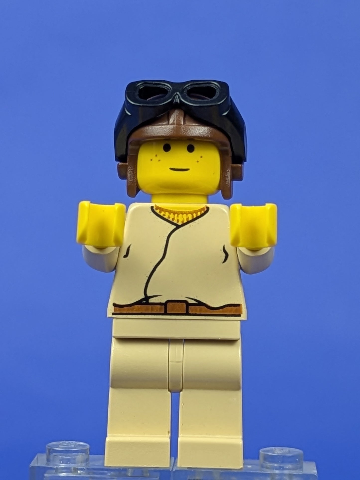 LEGO Star Wars Anakin Skywalker (Brown Aviator Cap) sw0007 7141