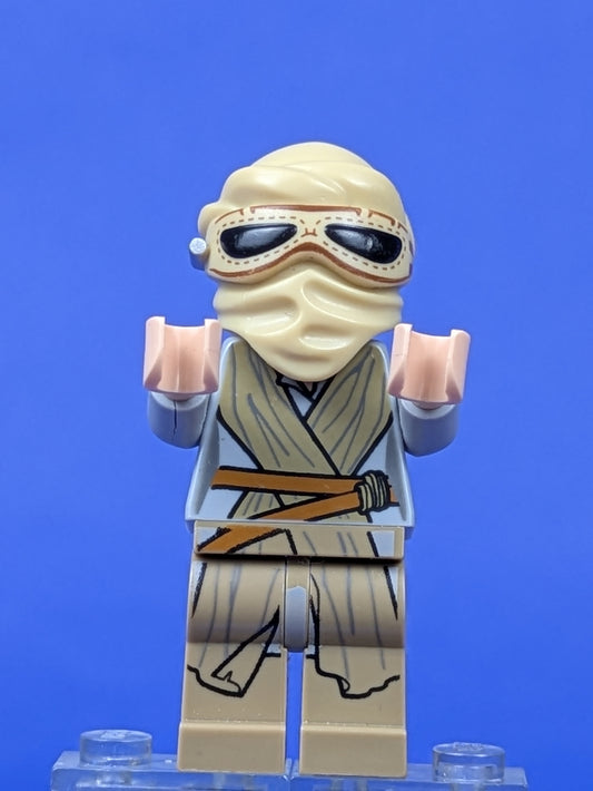 LEGO Star Wars Rey - Dark Tan Tied Robe sw0677 75105 75236
