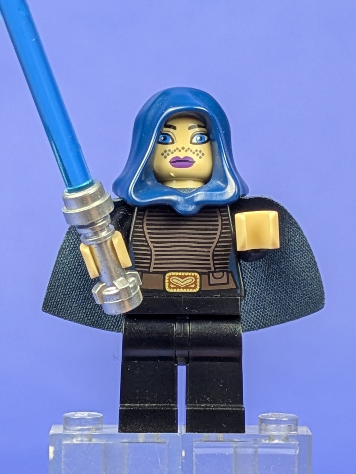 LEGO Star Wars Barriss Offee - Dark Blue Cape and Hood sw0379 9491