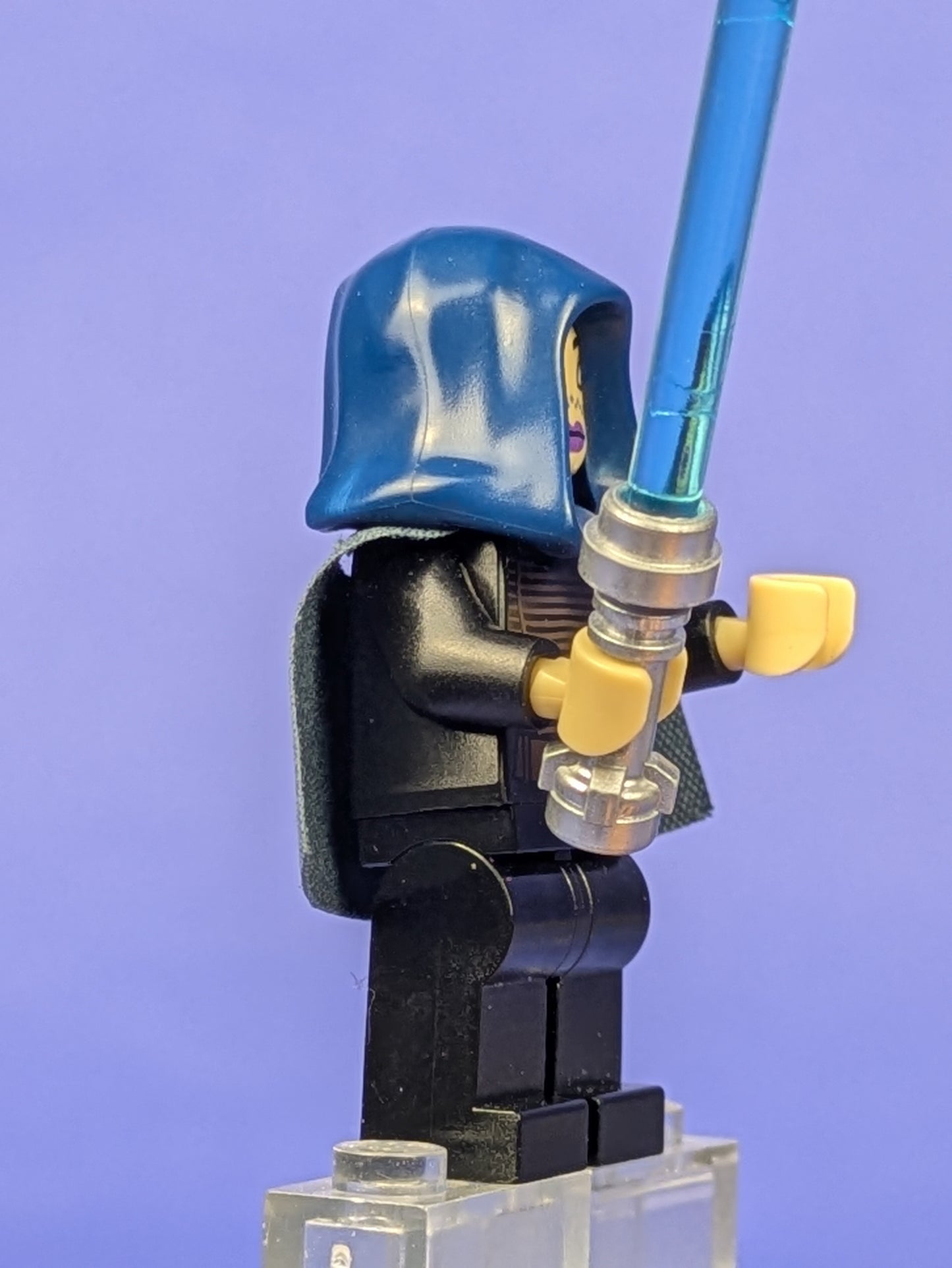 LEGO Star Wars Barriss Offee - Dark Blue Cape and Hood sw0379 9491