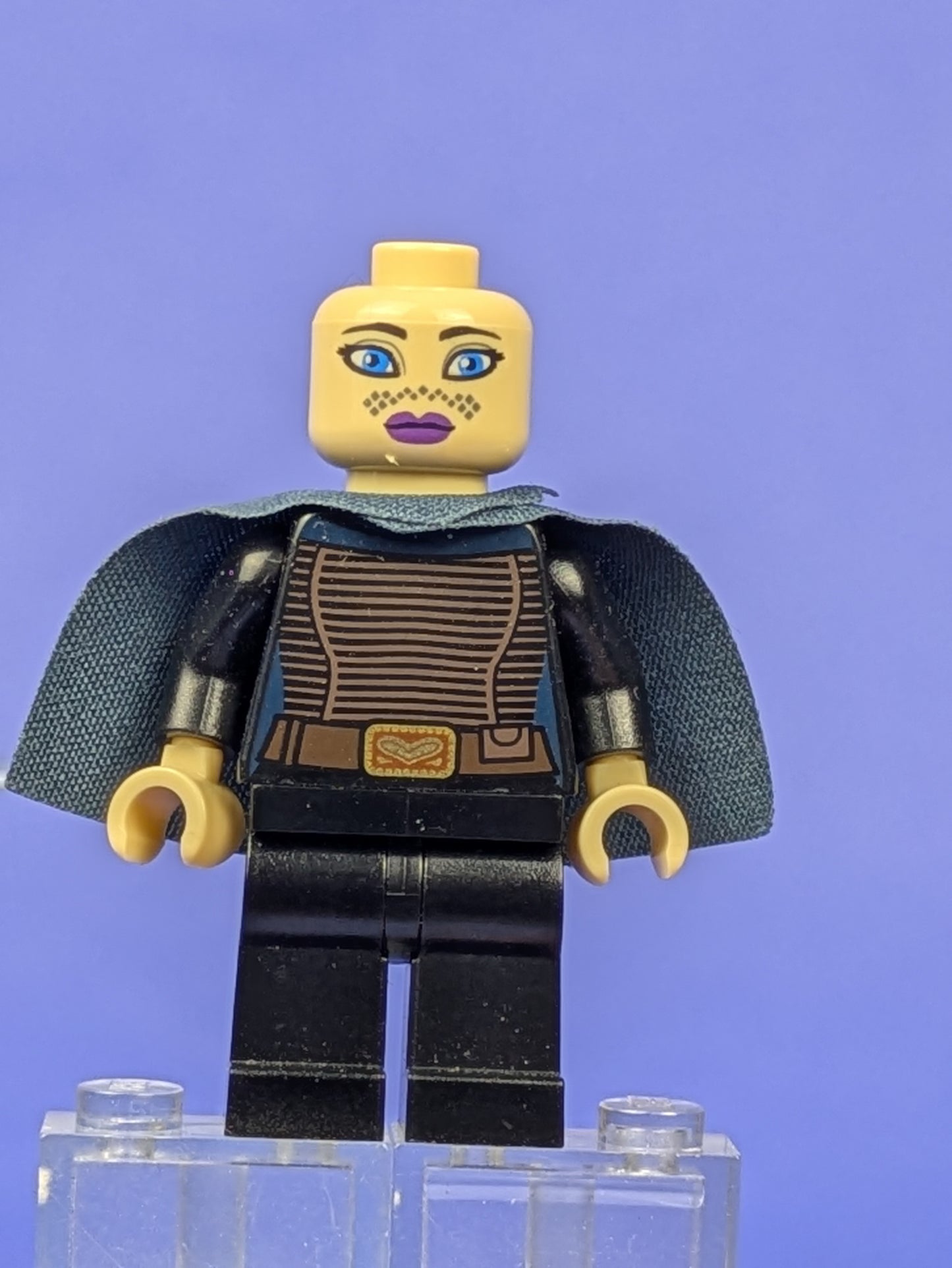 LEGO Star Wars Barriss Offee - Dark Blue Cape and Hood sw0379 9491