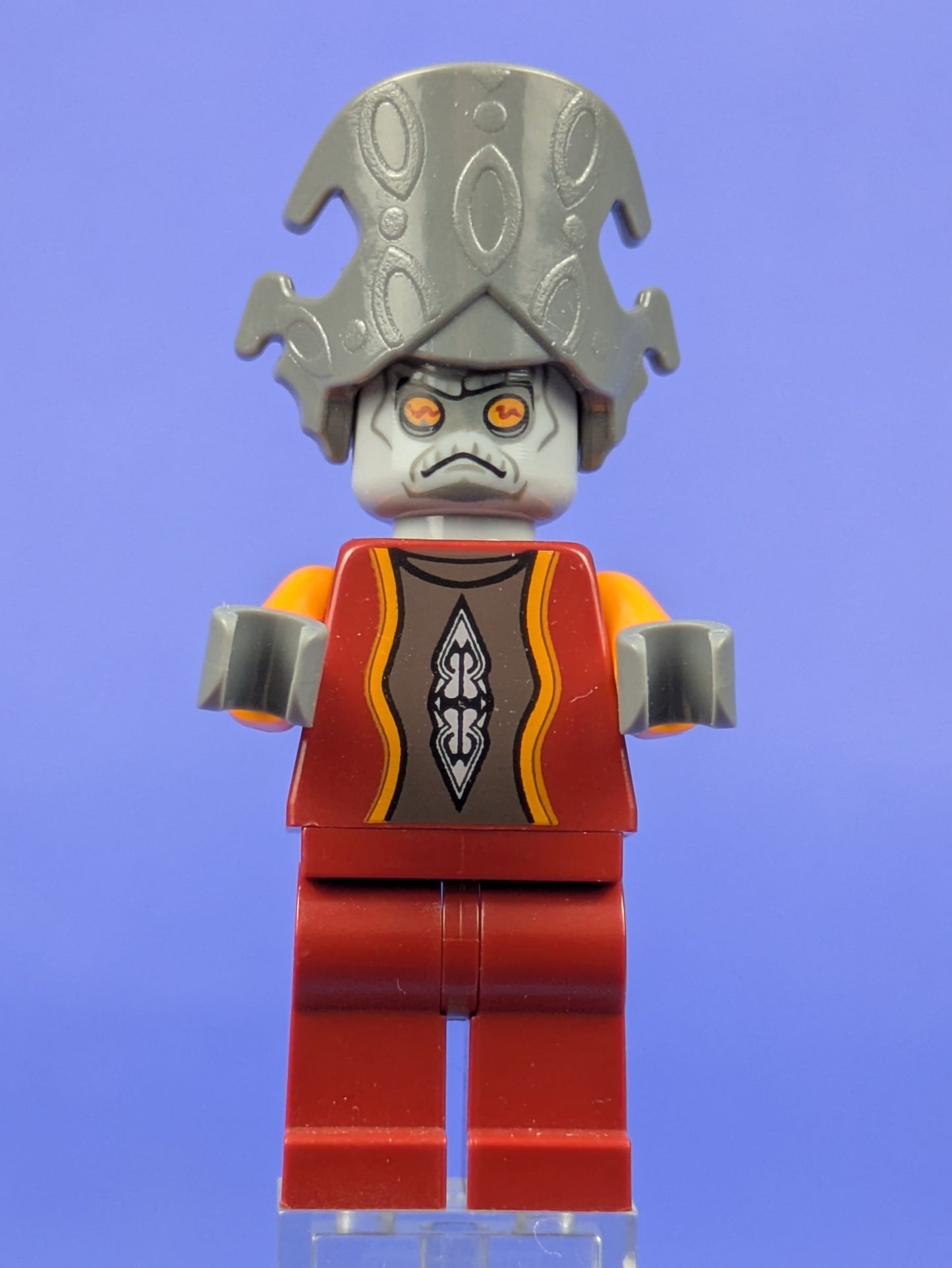 LEGO Star Wars Nute Gunray - Dark Red Outfit sw0242 8036 7958