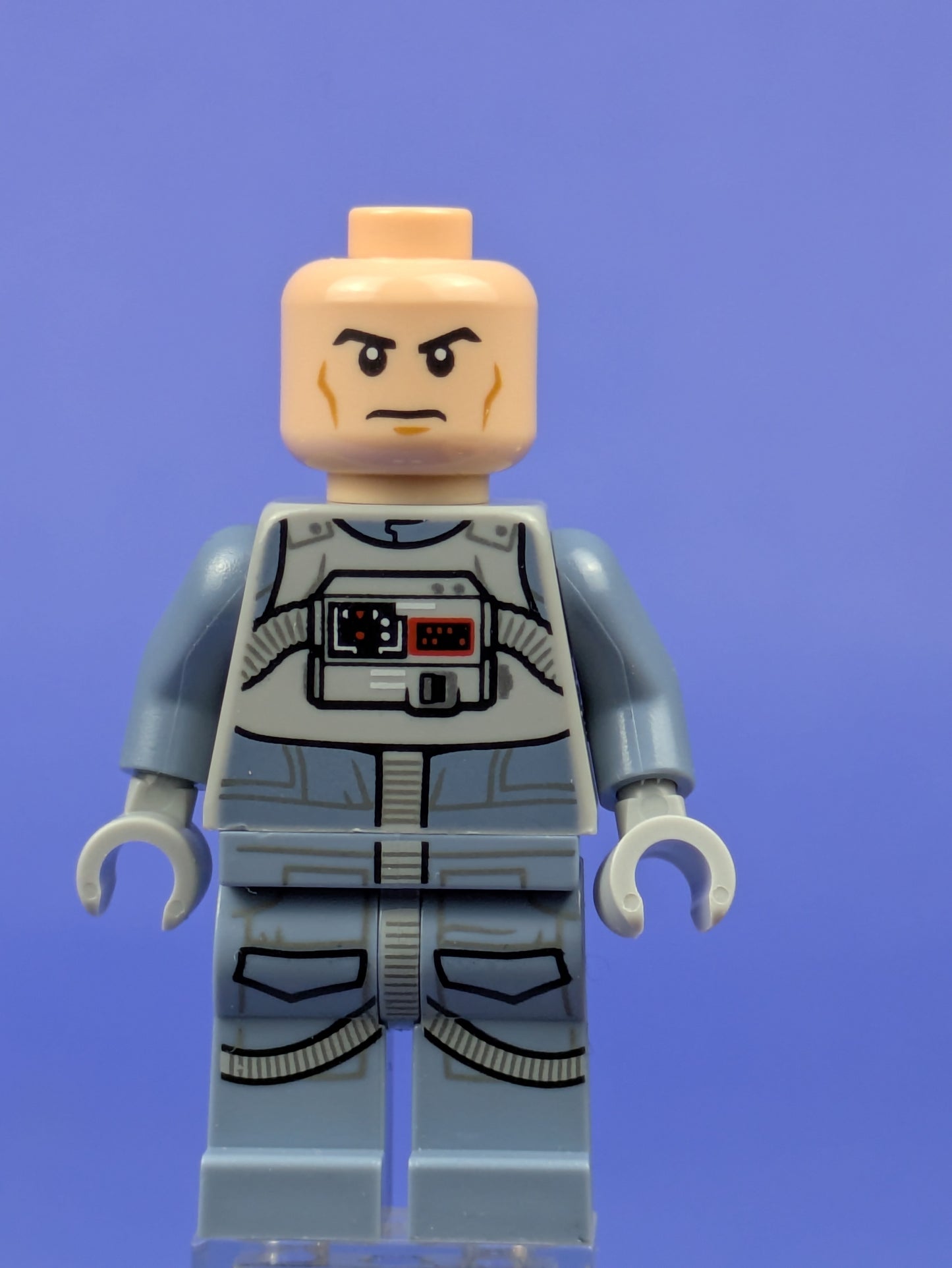 LEGO Star Wars AT-AT Driver - Cheek Lines Frown sw1104 75288