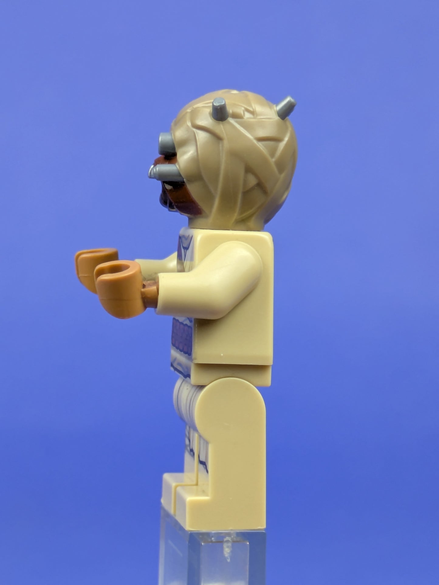 LEGO Star Wars Tusken Raider - Dark Tan Head with Spikes sw1074 75265
