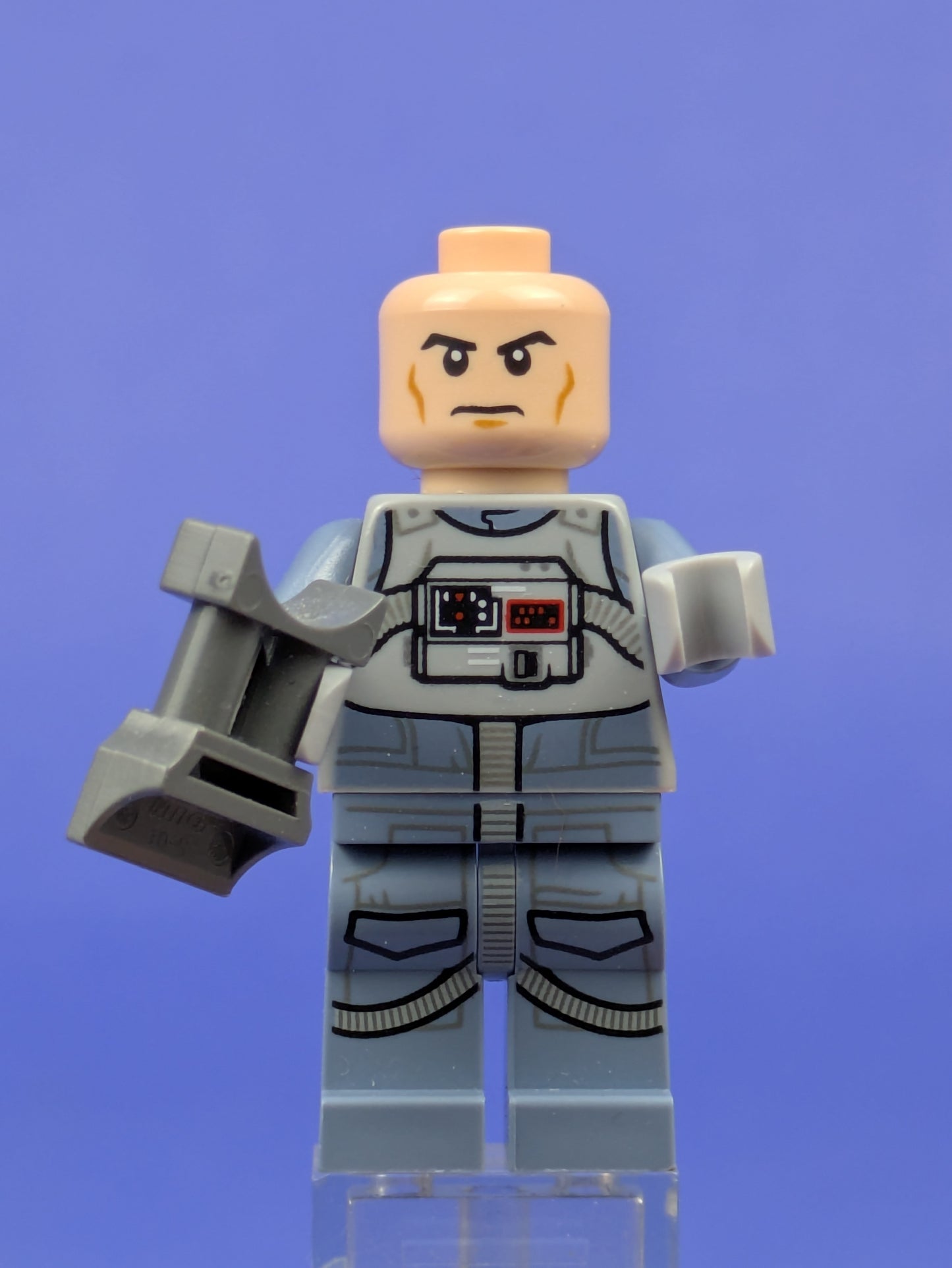 LEGO Star Wars AT-AT Driver - Cheek Lines Frown sw1104 75288