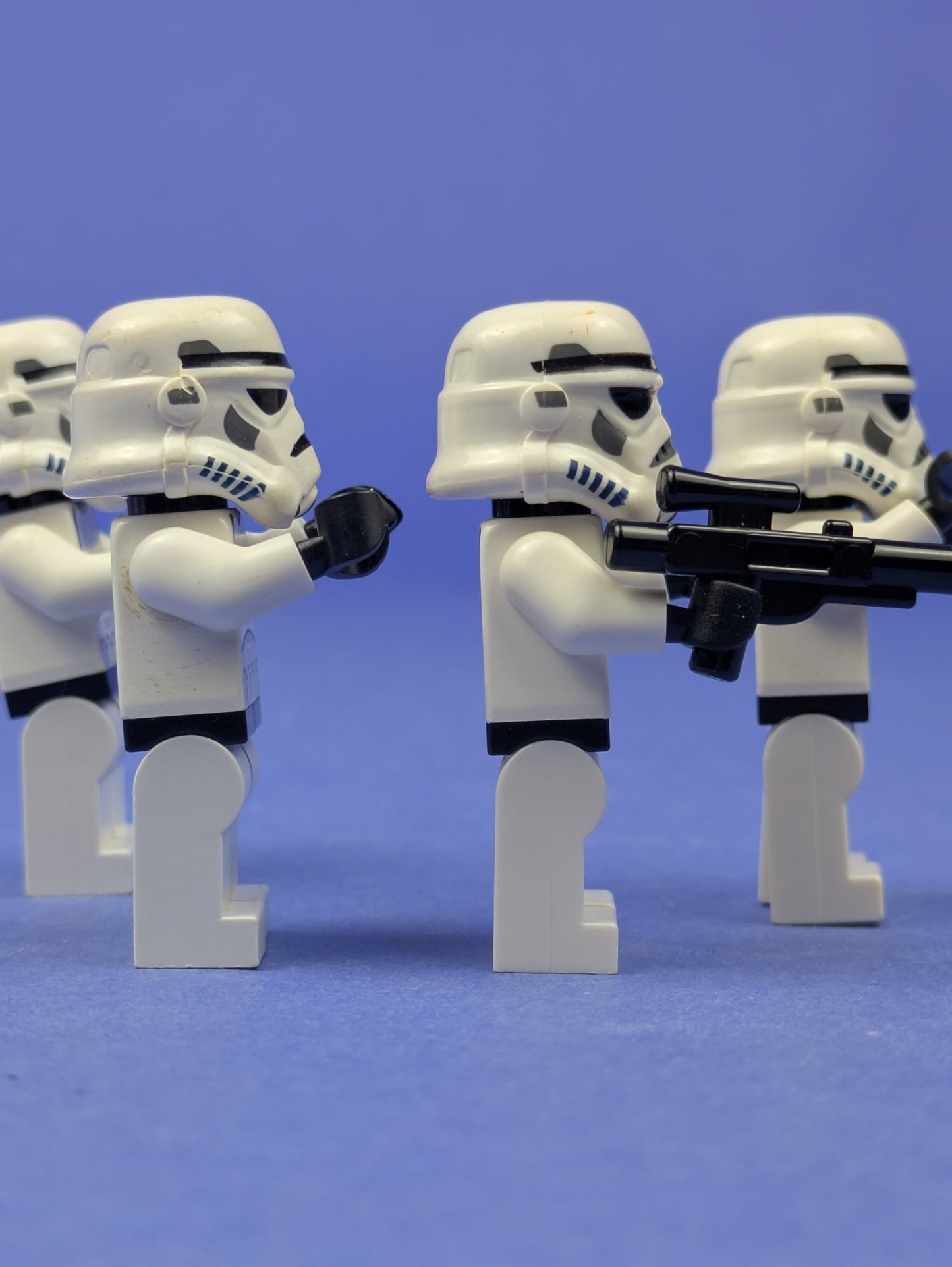 LEGO Star Wars Imperial Stormtrooper - Dotted Mouth Helmet sw0188 (x4) 10188