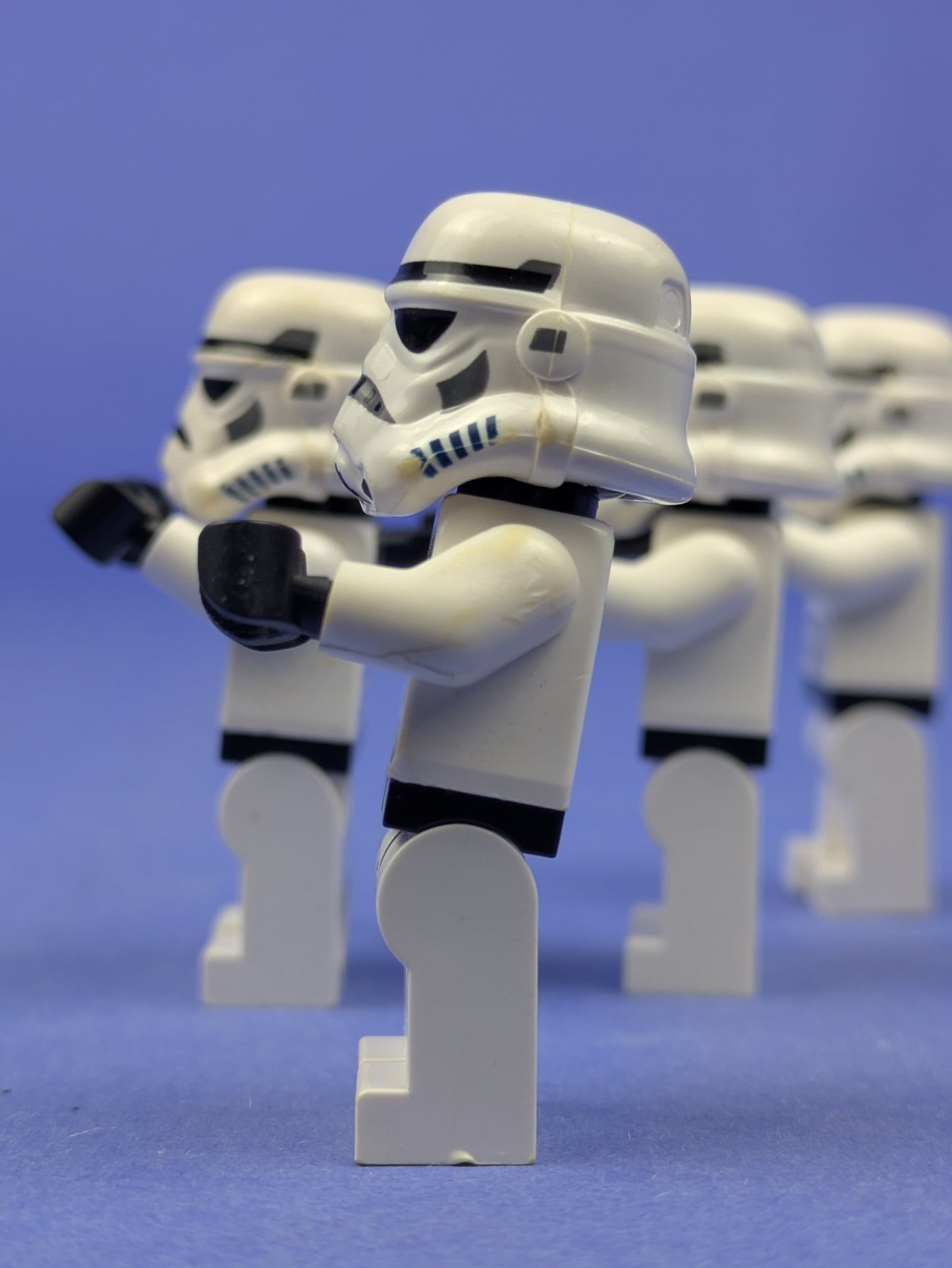 LEGO Star Wars Imperial Stormtrooper - Dotted Mouth Helmet sw0188 (x4) 10188