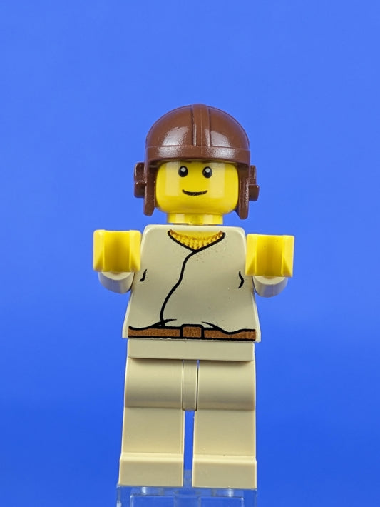 LEGO Star Wars Anakin Skywalker (Brown Aviator Cap) sw0007 7141