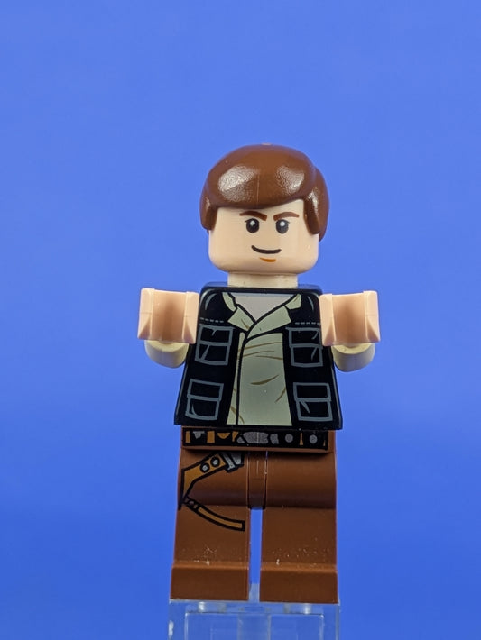 LEGO Star Wars Han Solo - Black Vest with Pockets over Tan Shirt sw0451 10236