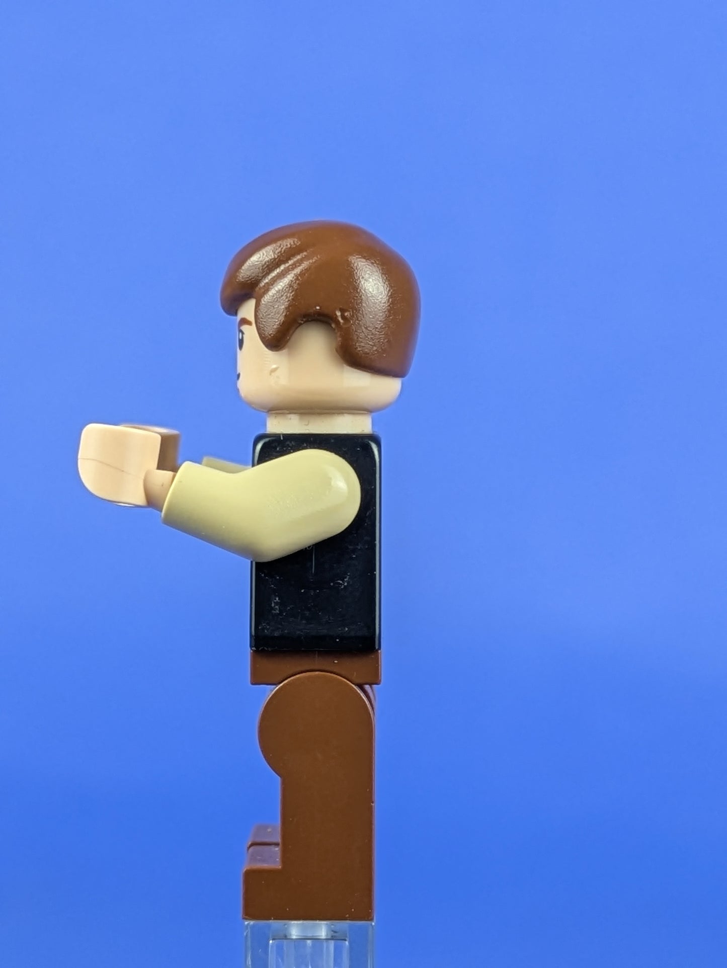 LEGO Star Wars Han Solo - Black Vest with Pockets over Tan Shirt sw0451 10236