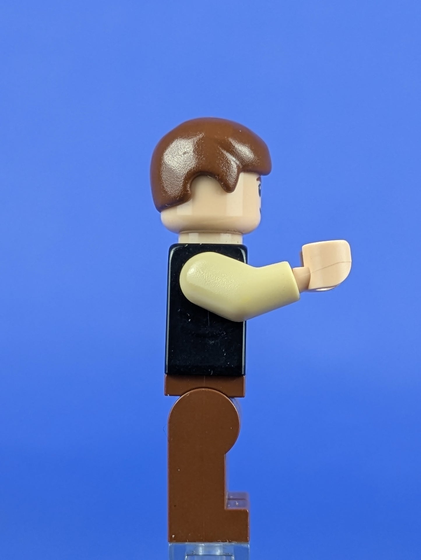 LEGO Star Wars Han Solo - Black Vest with Pockets over Tan Shirt sw0451 10236