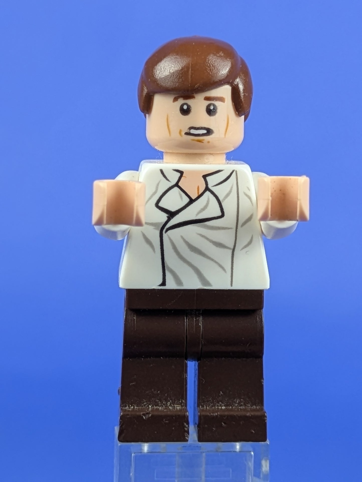 LEGO Star Wars Han Solo - White Shirt with Wrinkles sw0714 75137