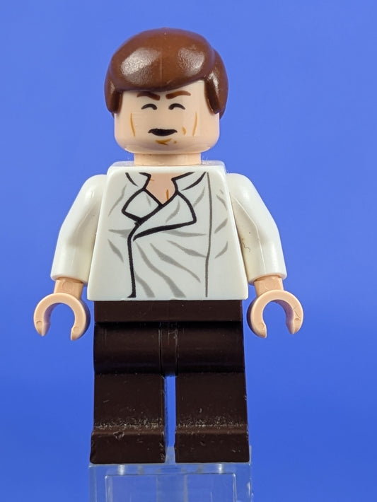 LEGO Star Wars Han Solo - White Shirt with Wrinkles sw0714 75137