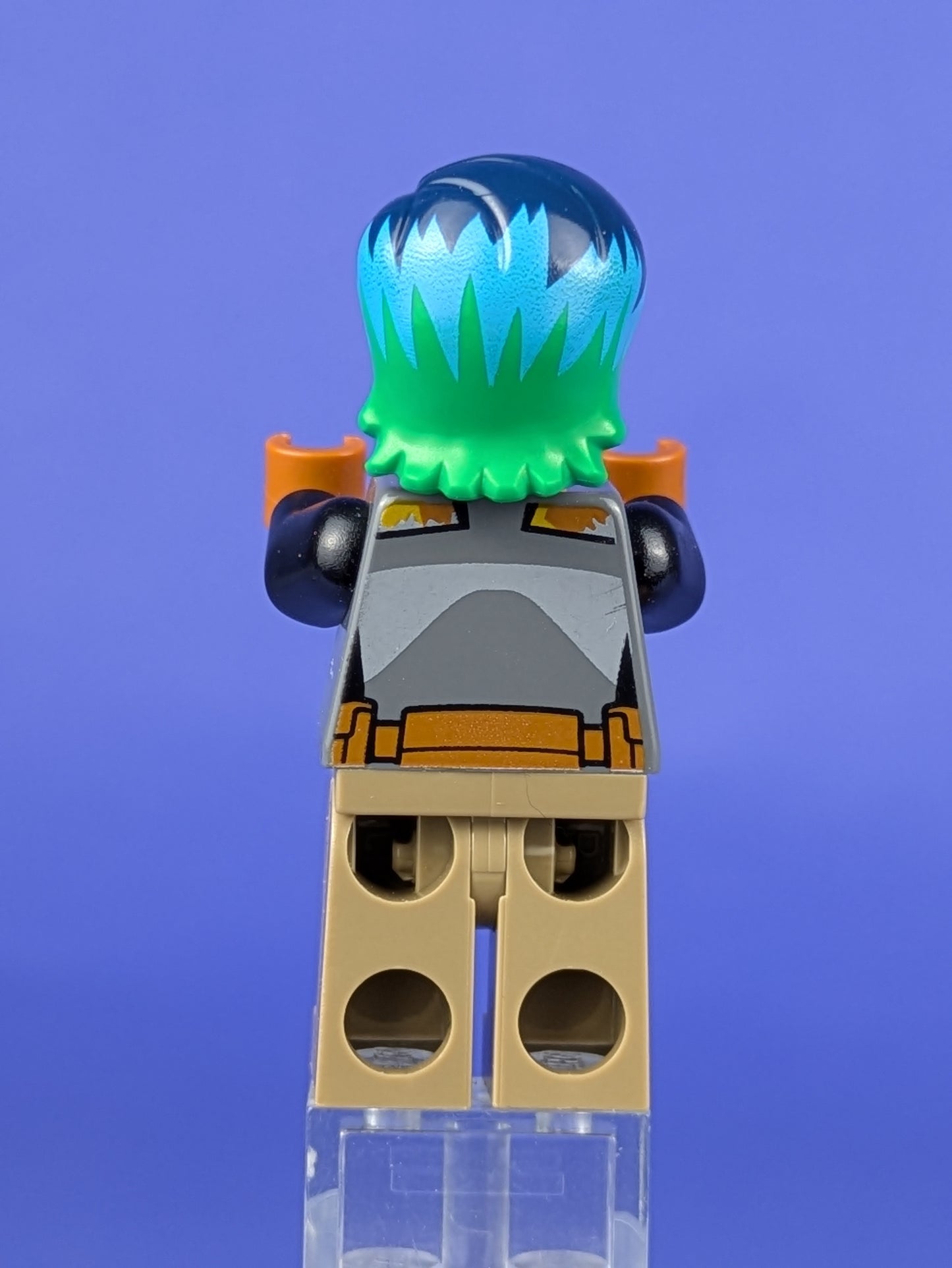 LEGO Star Wars Sabine Wren - Bright Green and Dark Blue Hair sw0742 75150