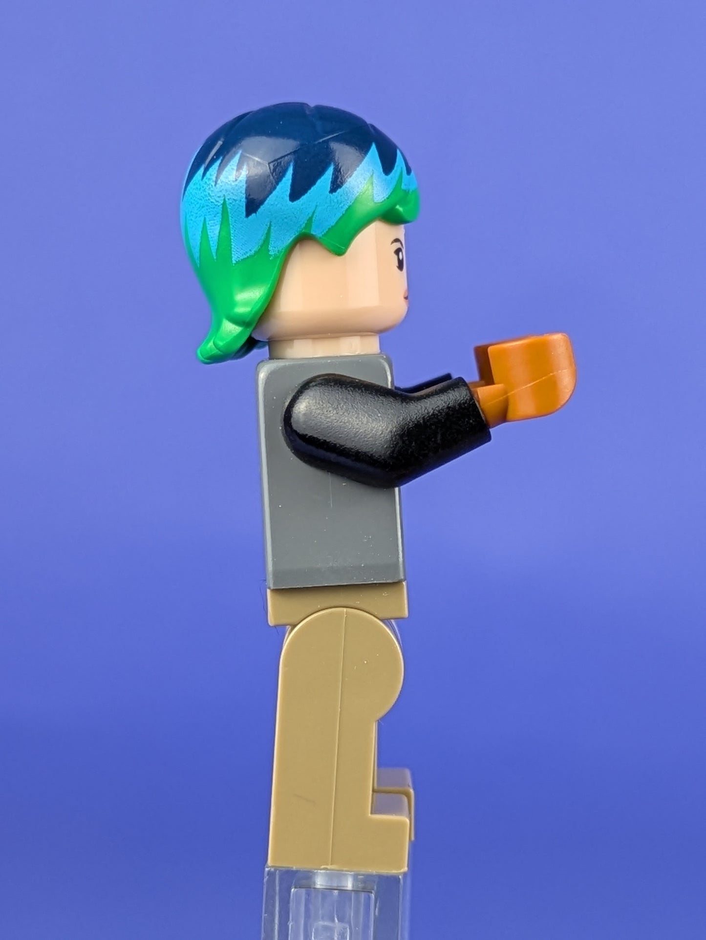 LEGO Star Wars Sabine Wren - Bright Green and Dark Blue Hair sw0742 75150