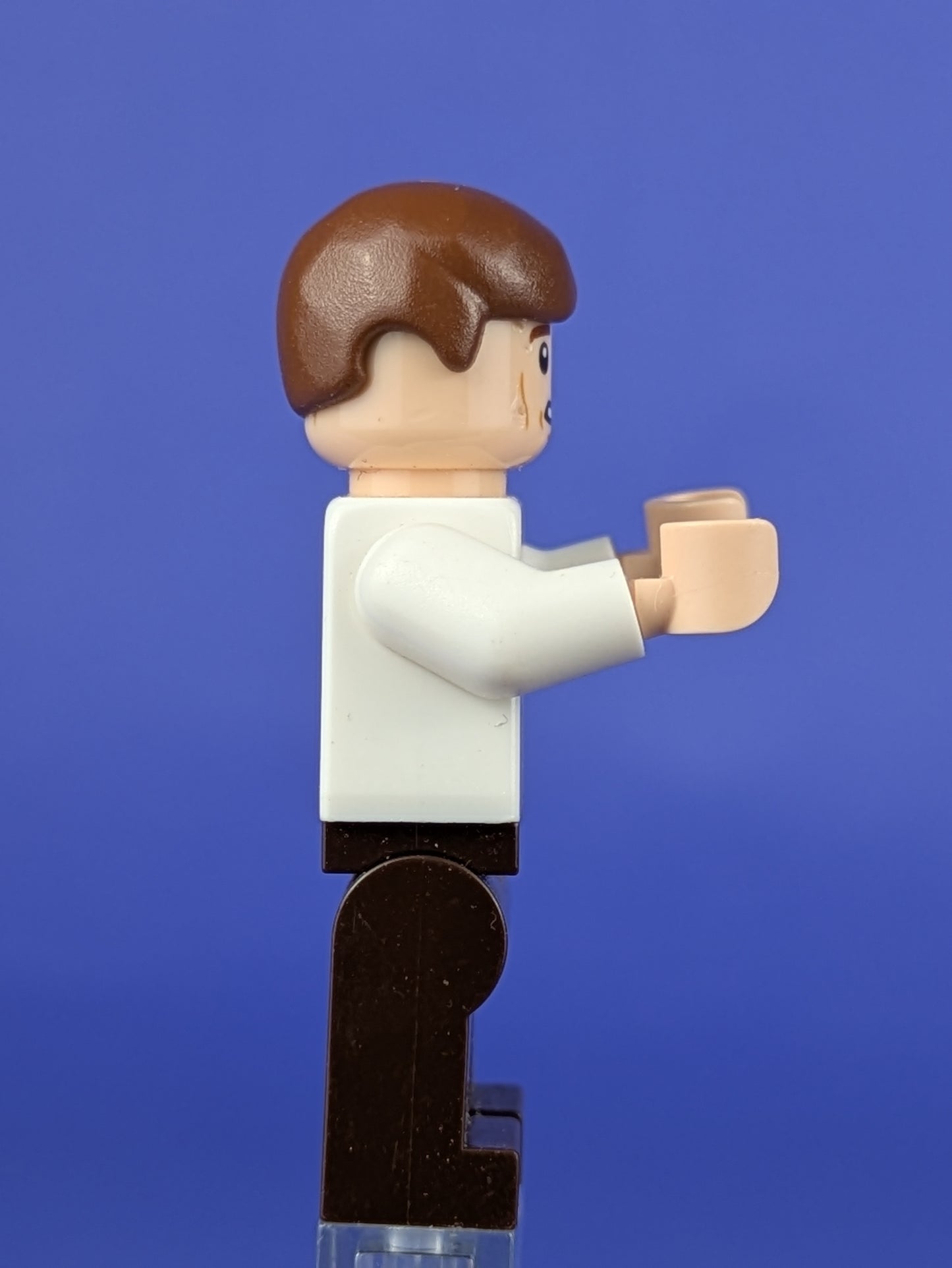 LEGO Star Wars Han Solo - White Shirt Dark Brown Legs sw0714 75137