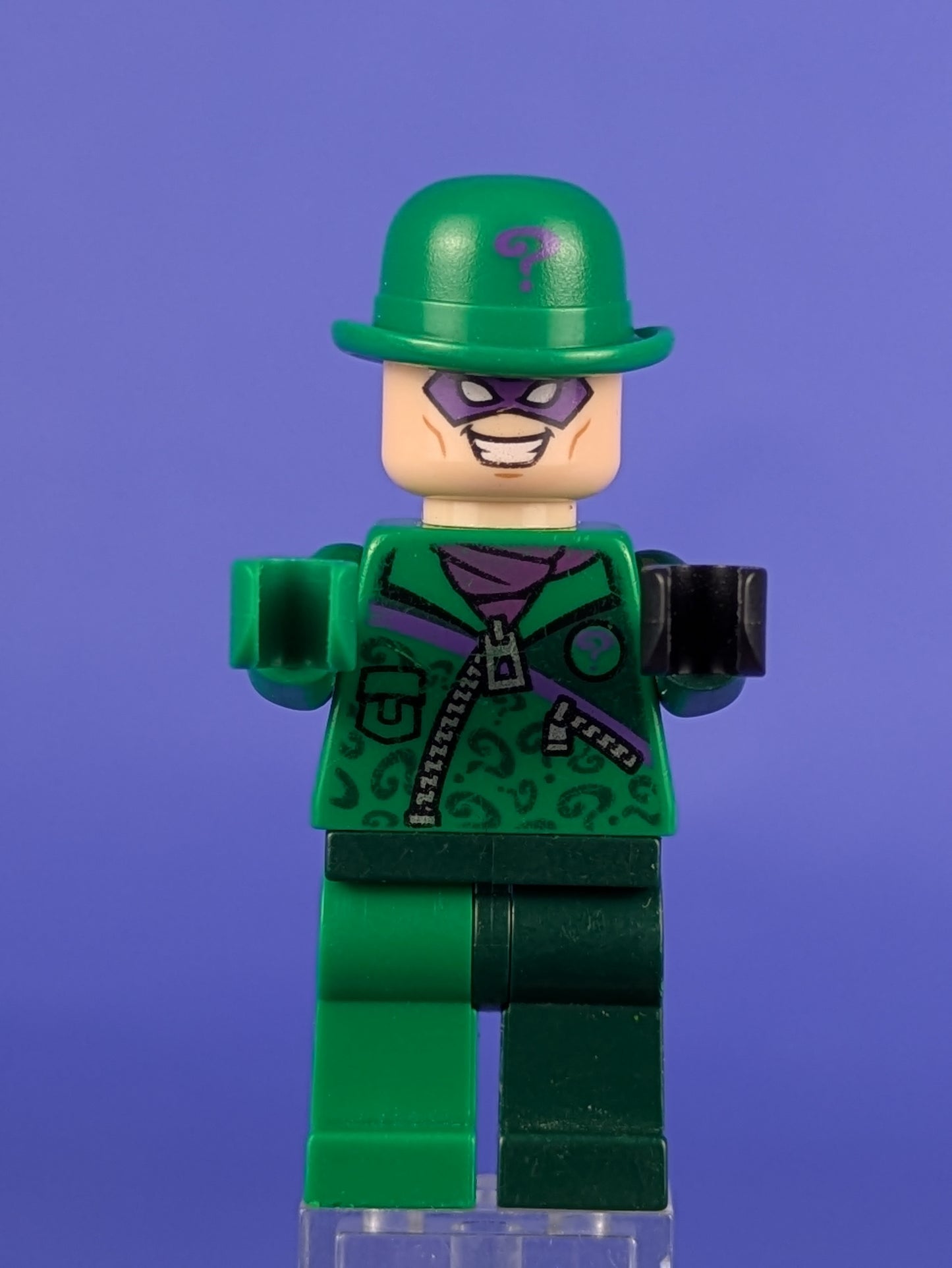 LEGO Super Heroes The Riddler - Green and Dark Green Zipper Outfit sh0088 76012