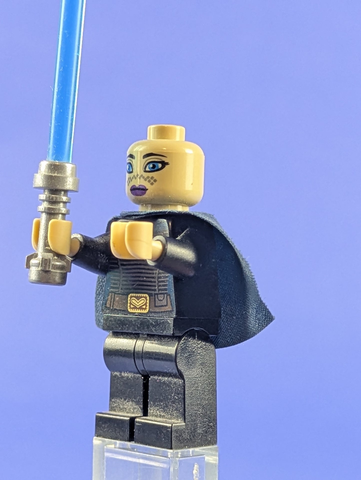 LEGO Star Wars Barriss Offee - Dark Blue Cape and Hood sw0379 9491