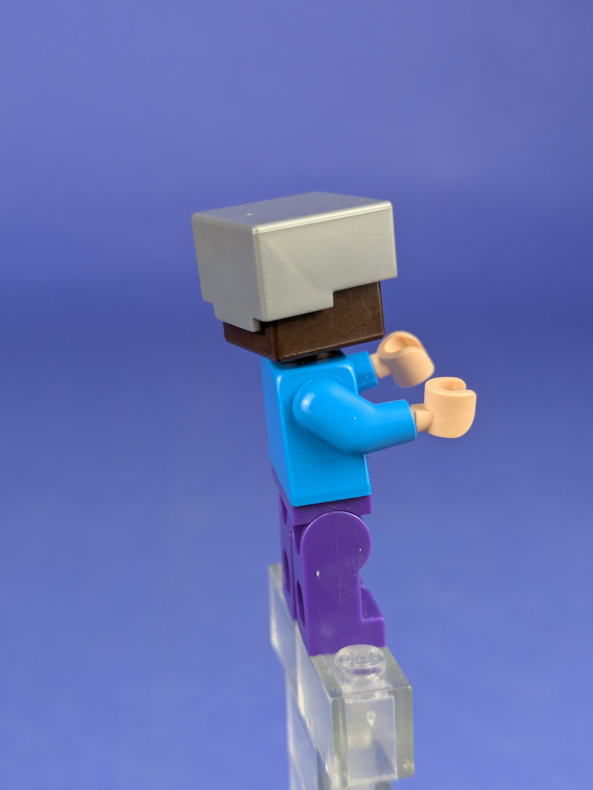 LEGO Minecraft Steve - Flat Silver Helmet min016 21121 21141