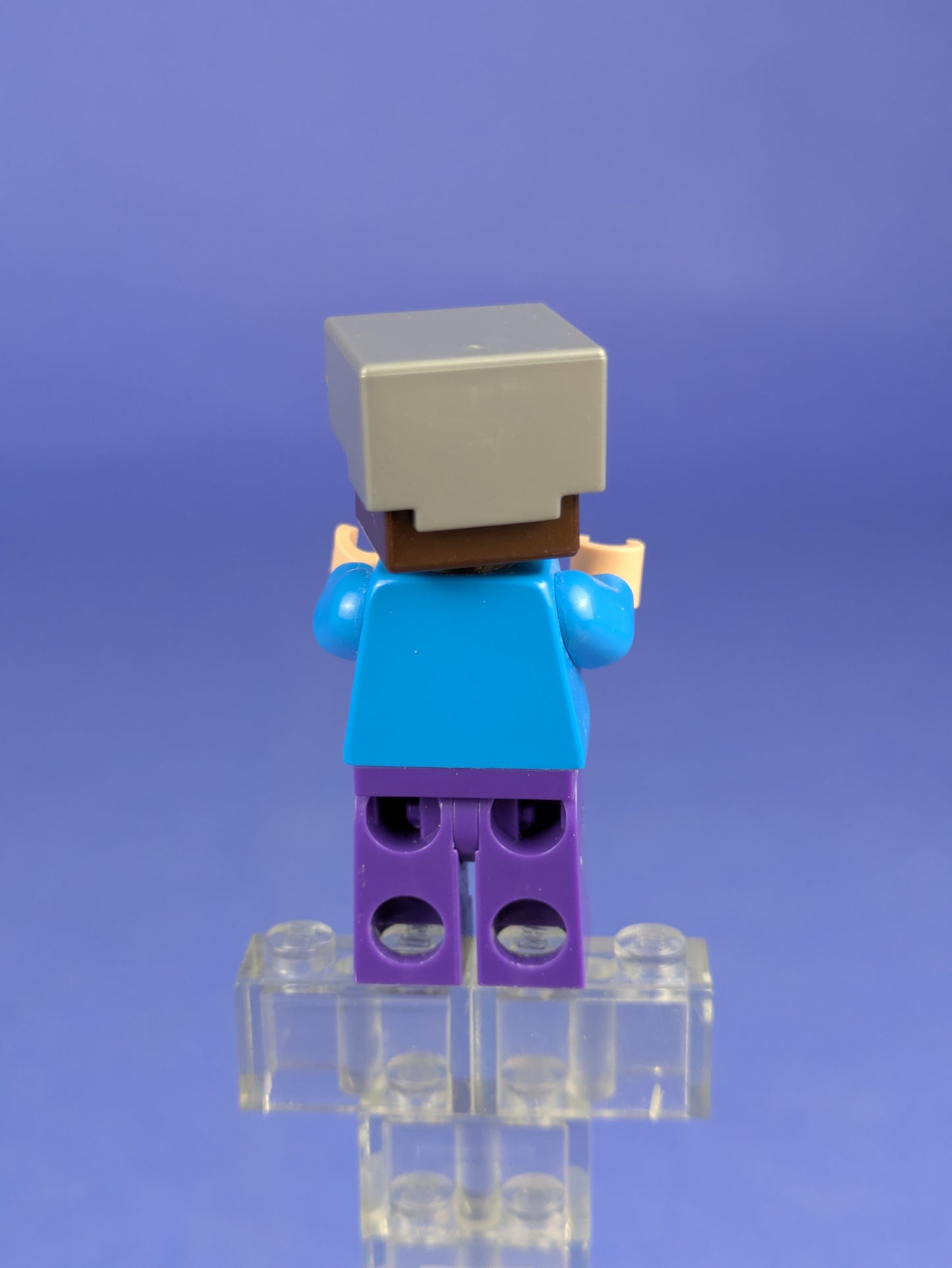 LEGO Minecraft Steve - Flat Silver Helmet min016 21121 21141