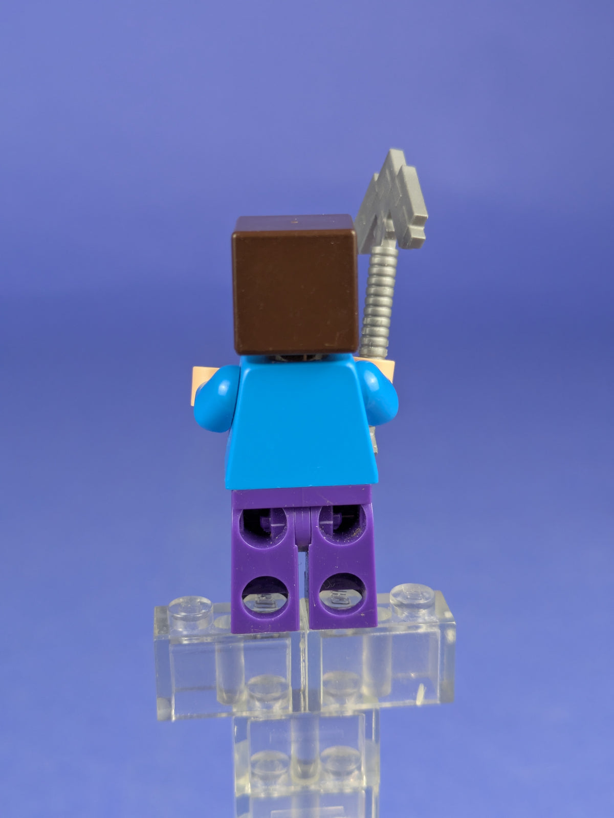 LEGO Minecraft Steve - Dark Purple Legs min009 21116 30393 30672