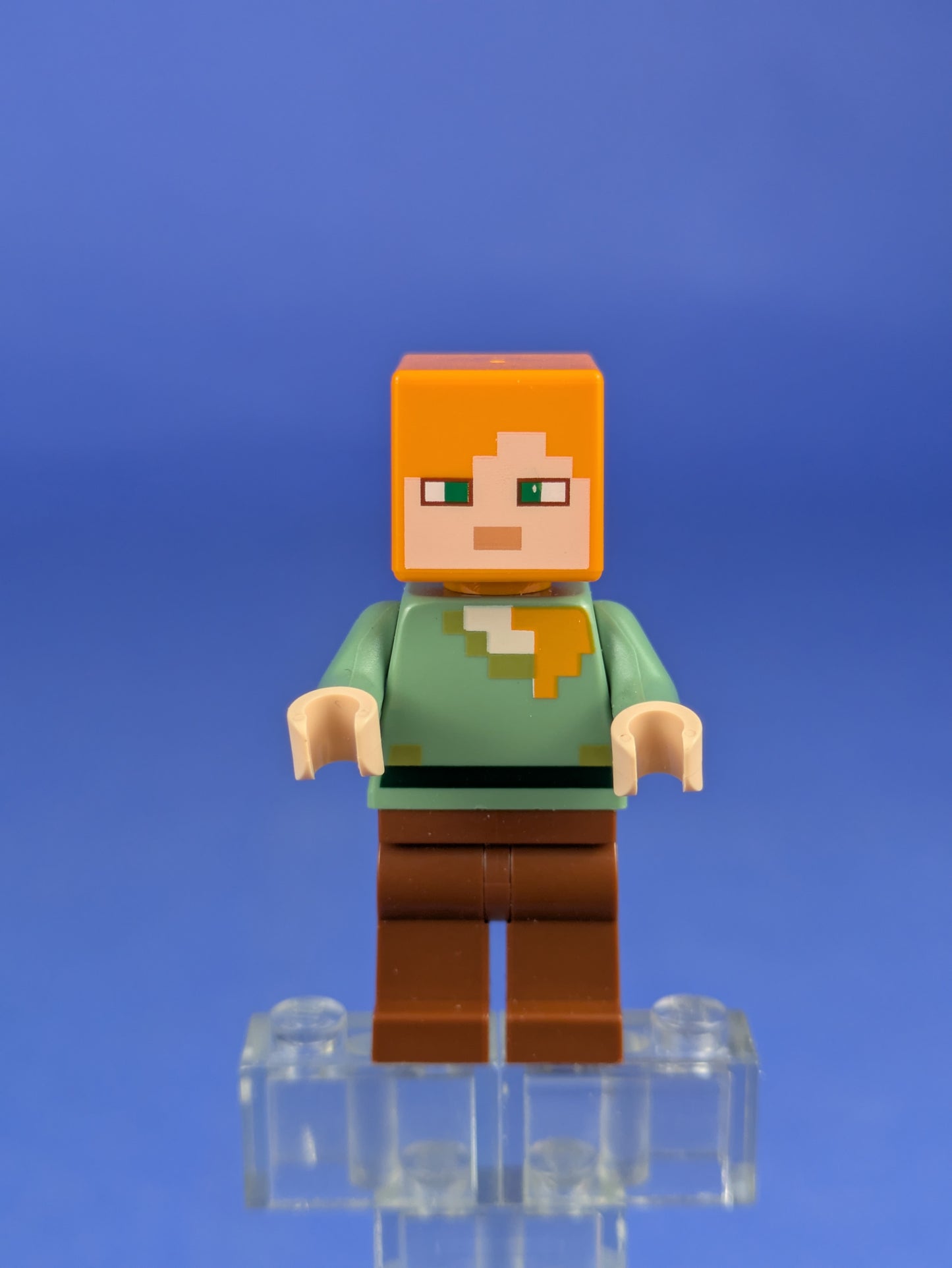 LEGO Minecraft Alex - Reddish Brown Legs min017 21593 21121