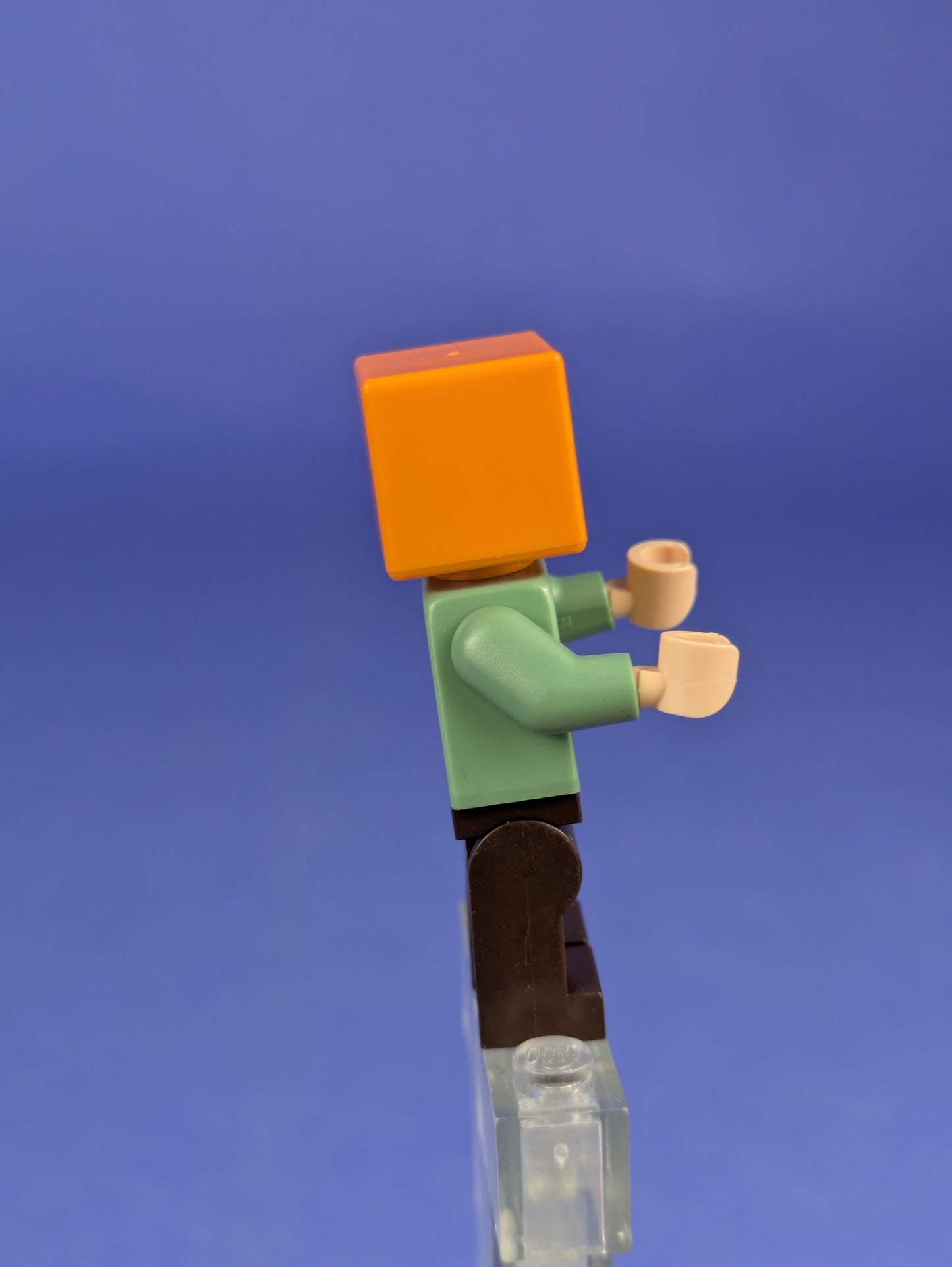LEGO Minecraft Alex - Reddish Brown Legs min017 21593 21121 21140