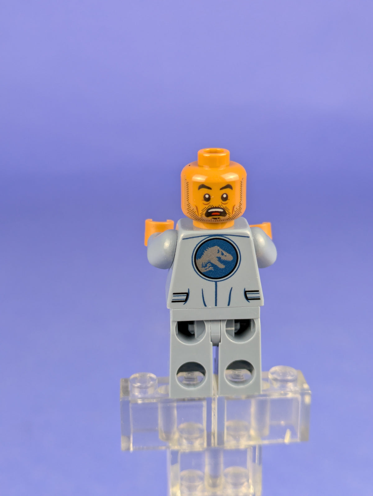 LEGO Jurassic World Simon Masrani - Sand Blue Jumper jw003 75915