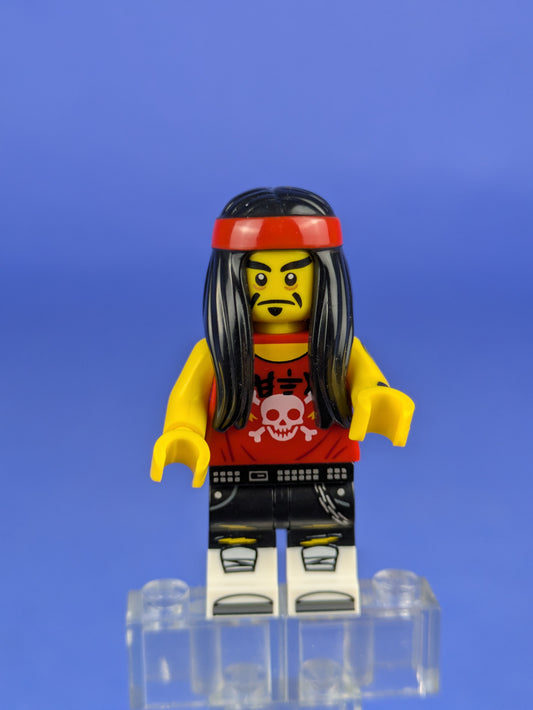 LEGO Collectible Minifigures Gong & Guitar Rocker coltlnm17 71019 6175016