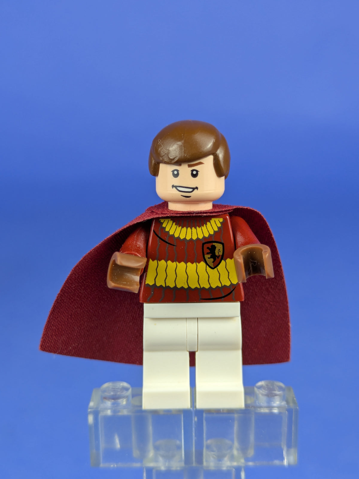 LEGO Harry Potter Oliver Wood - Dark Red Quidditch Uniform hp109 4737