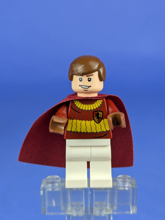 LEGO Harry Potter Oliver Wood - Dark Red Quidditch Uniform hp109 4737