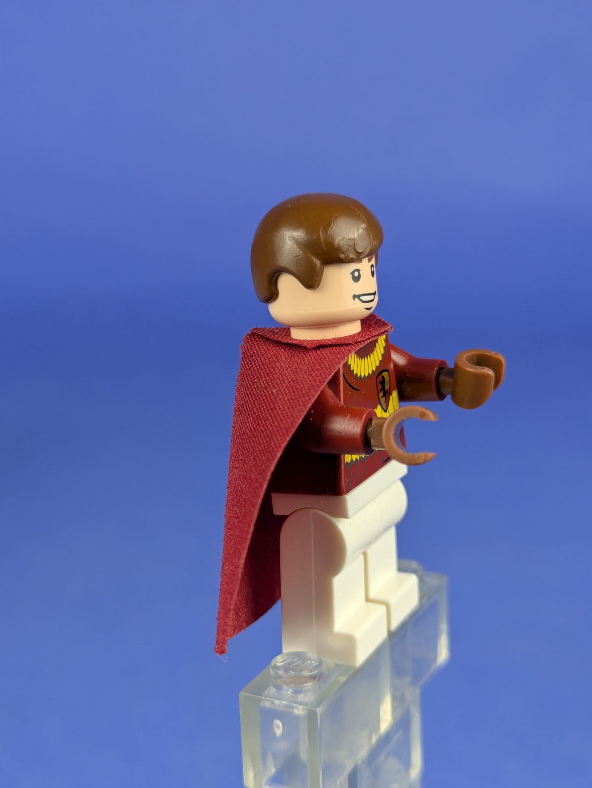 LEGO Harry Potter Oliver Wood - Dark Red Quidditch Uniform hp109 4737