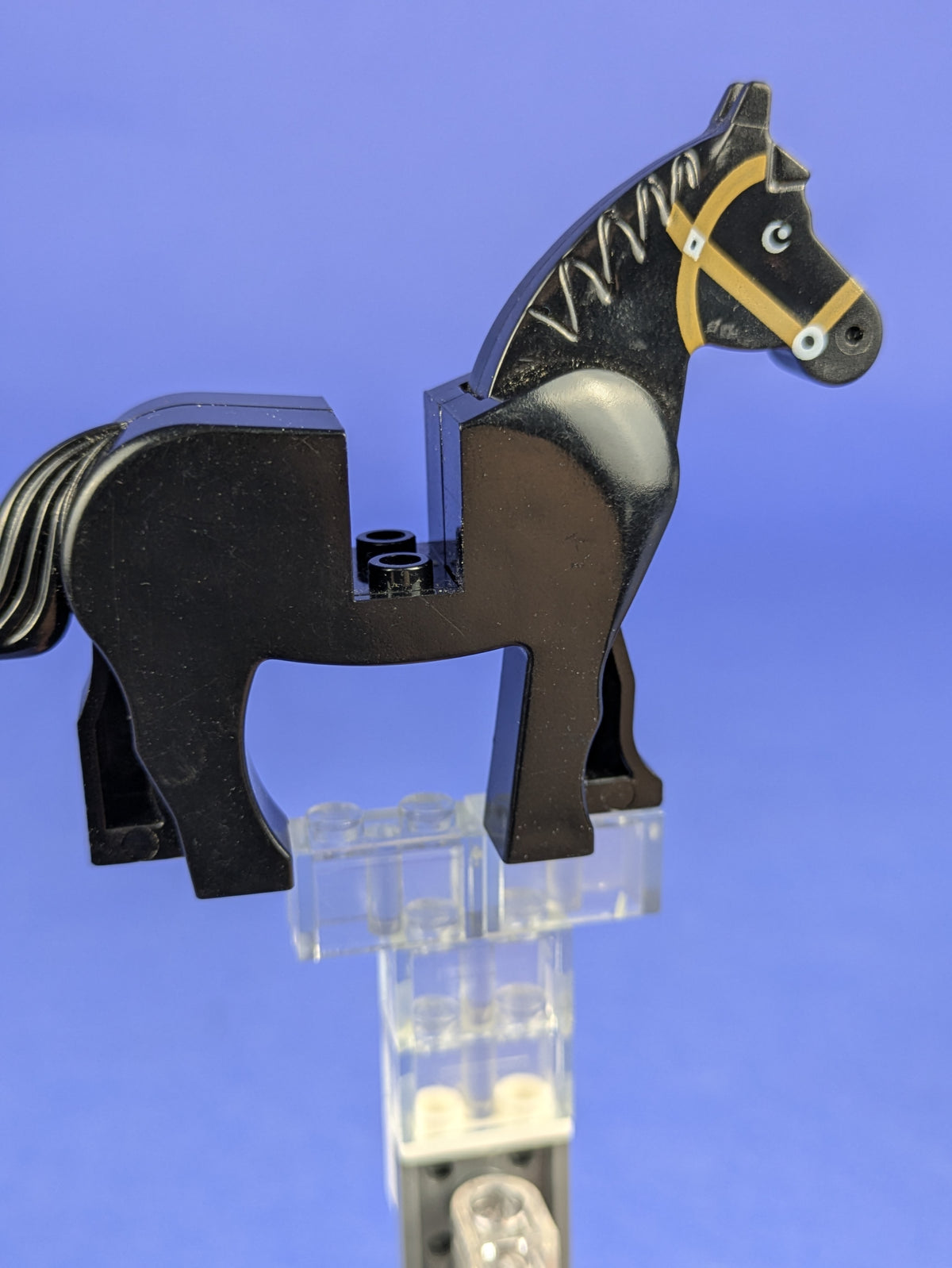 LEGO Animal Horse with Black and White Eyes 4493c01pb07 7949 10223