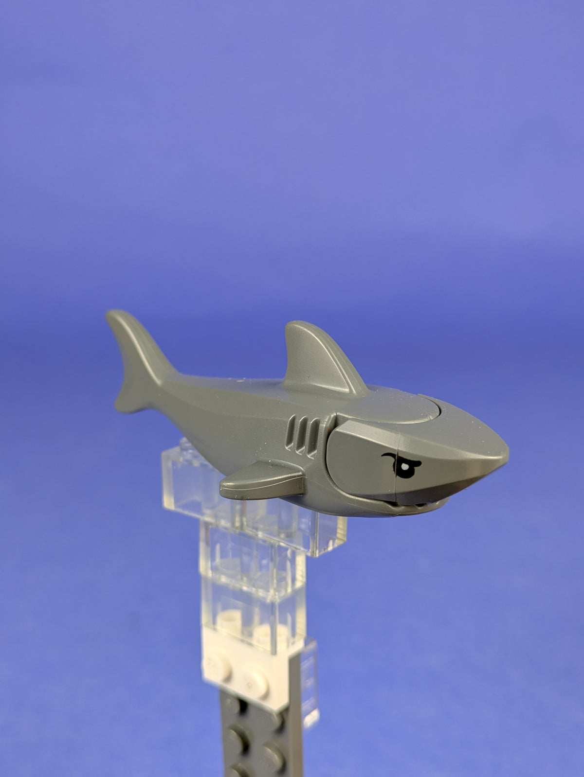 LEGO Animal Shark with Rounded Nose and Debossed Gills 14518c04pb04 60379