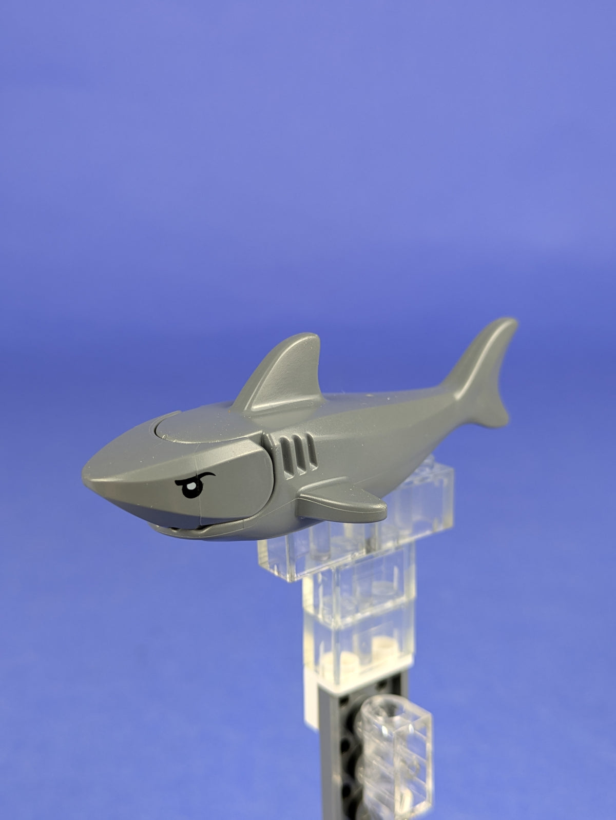 LEGO Animal Shark with Rounded Nose and Debossed Gills 14518c04pb04 60379