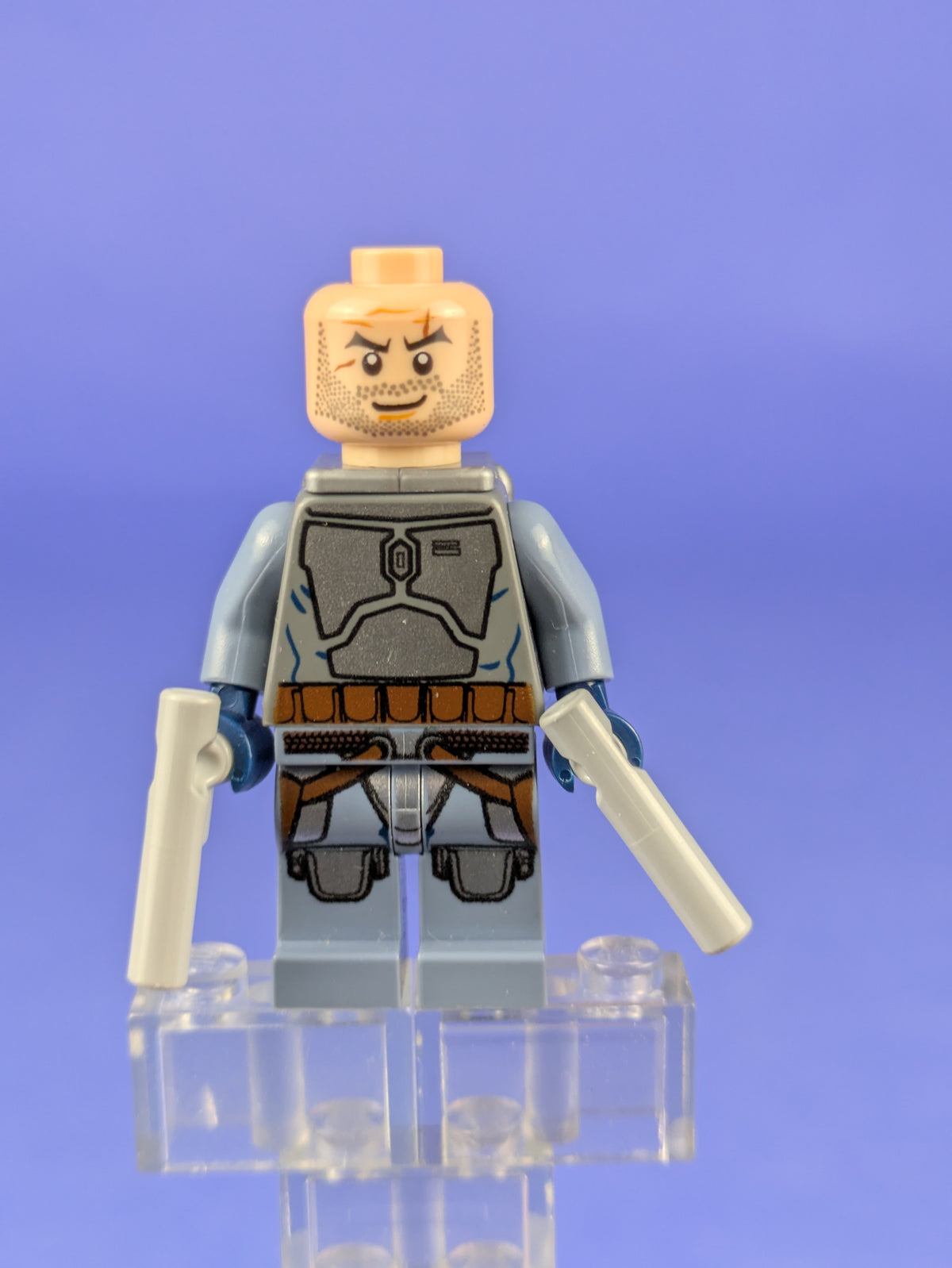 LEGO Star Wars Jango Fett - Light Nougat Head sw0468 75015