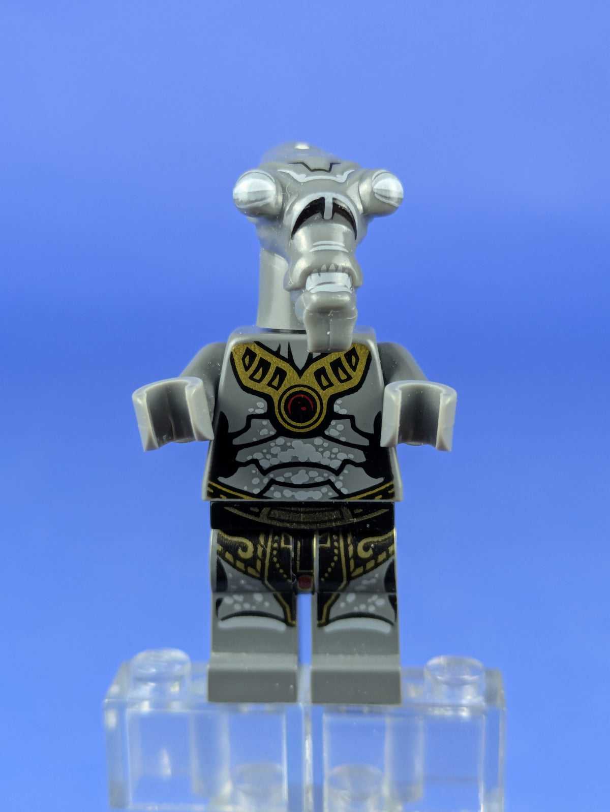 LEGO Star Wars Geonosian Zombie - Dark Bluish Gray sw0382 9491