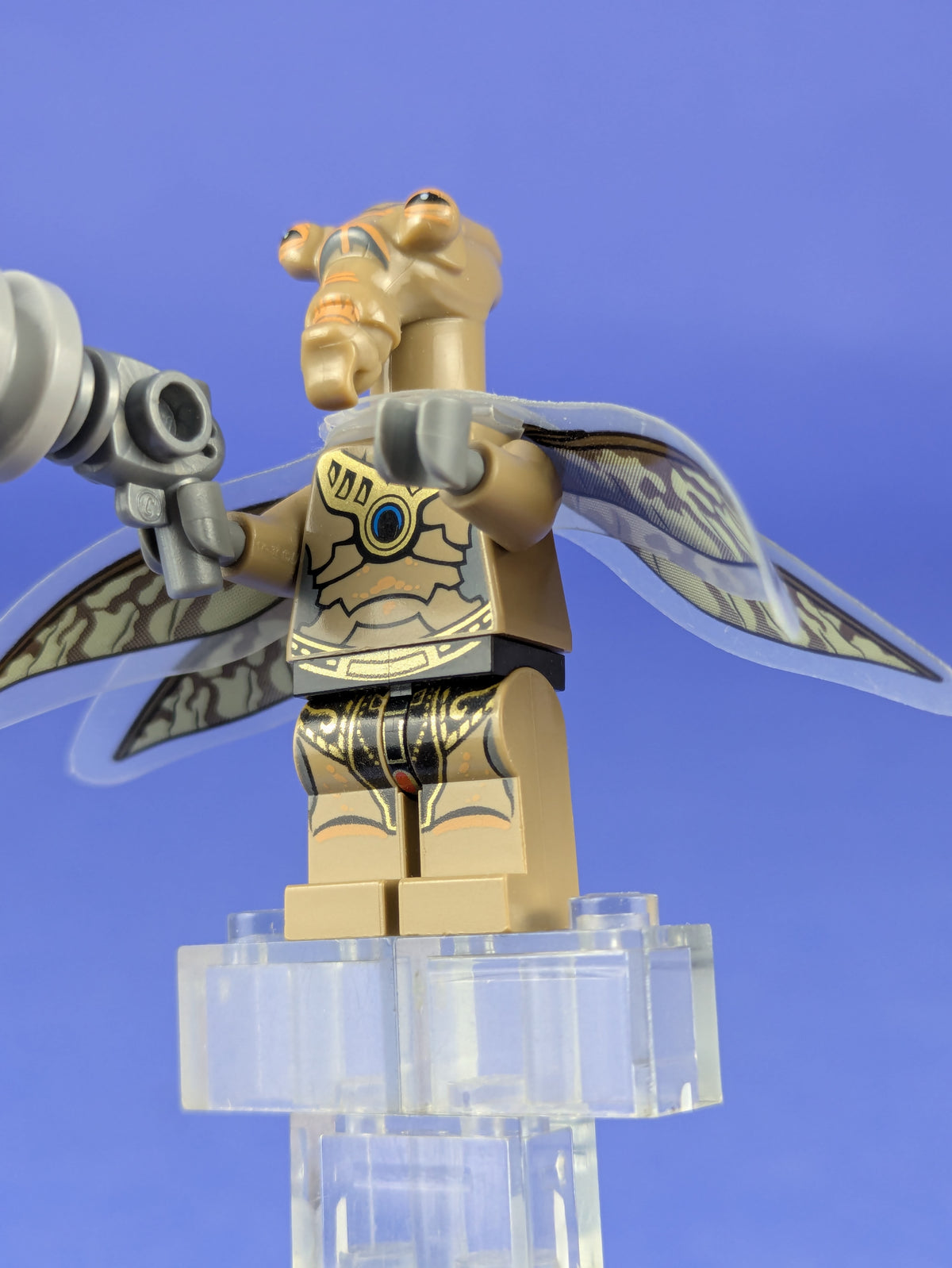 LEGO Star Wars Geonosian Warrior - Dark Tan Wings sw0381 9491