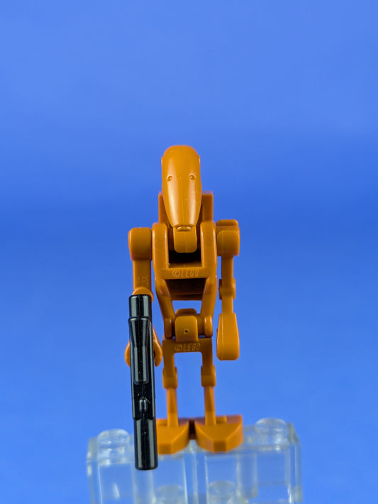 LEGO Star Wars Battle Droid - Dark Orange 1 x 2 Plate on Back sw0467b 75015