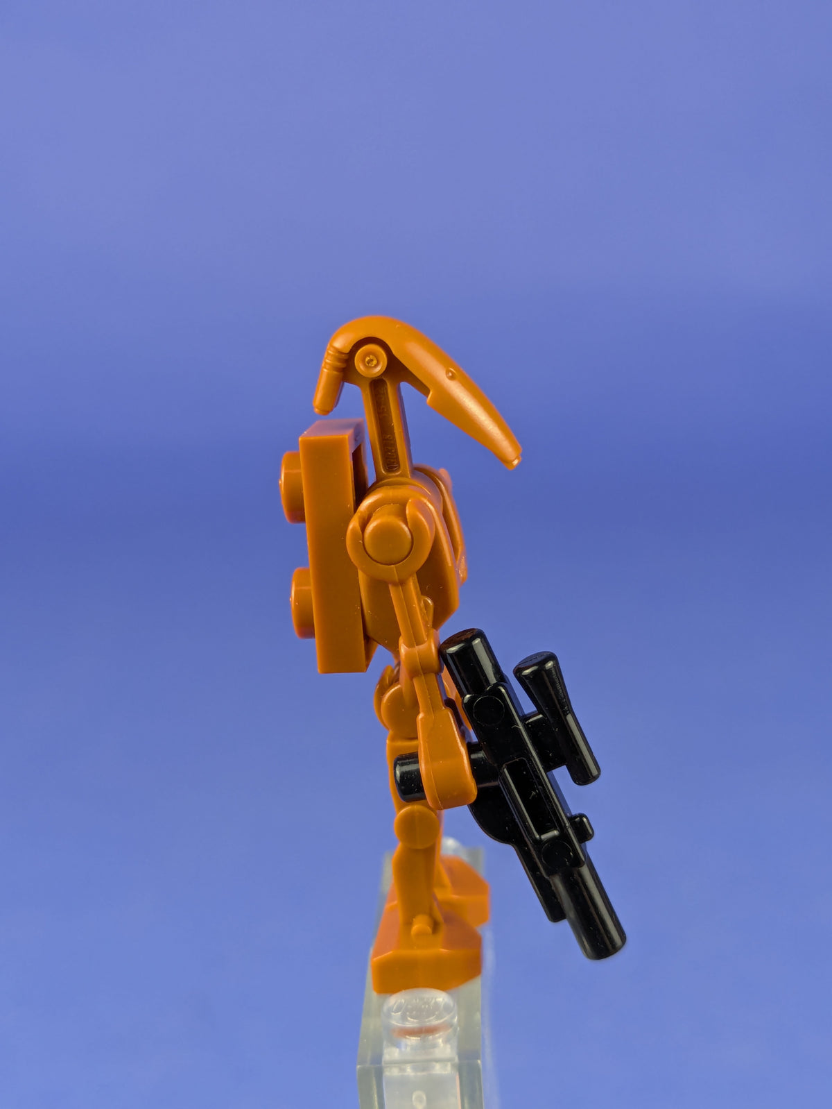 LEGO Star Wars Battle Droid - Dark Orange 1 x 2 Plate on Back sw0467b 75015