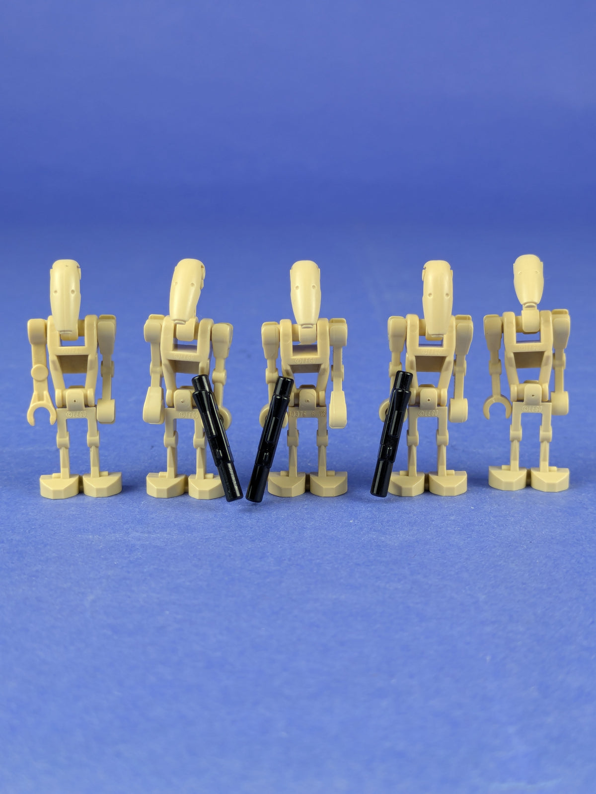 LEGO Star Wars Battle Droid - Tan Angled/Straight Arm (5X) sw0001c 7929 8036
