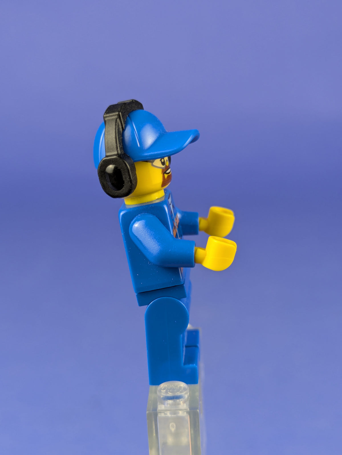 LEGO City Blue Jacket with Pockets and Orange Stripes cty0401 60020