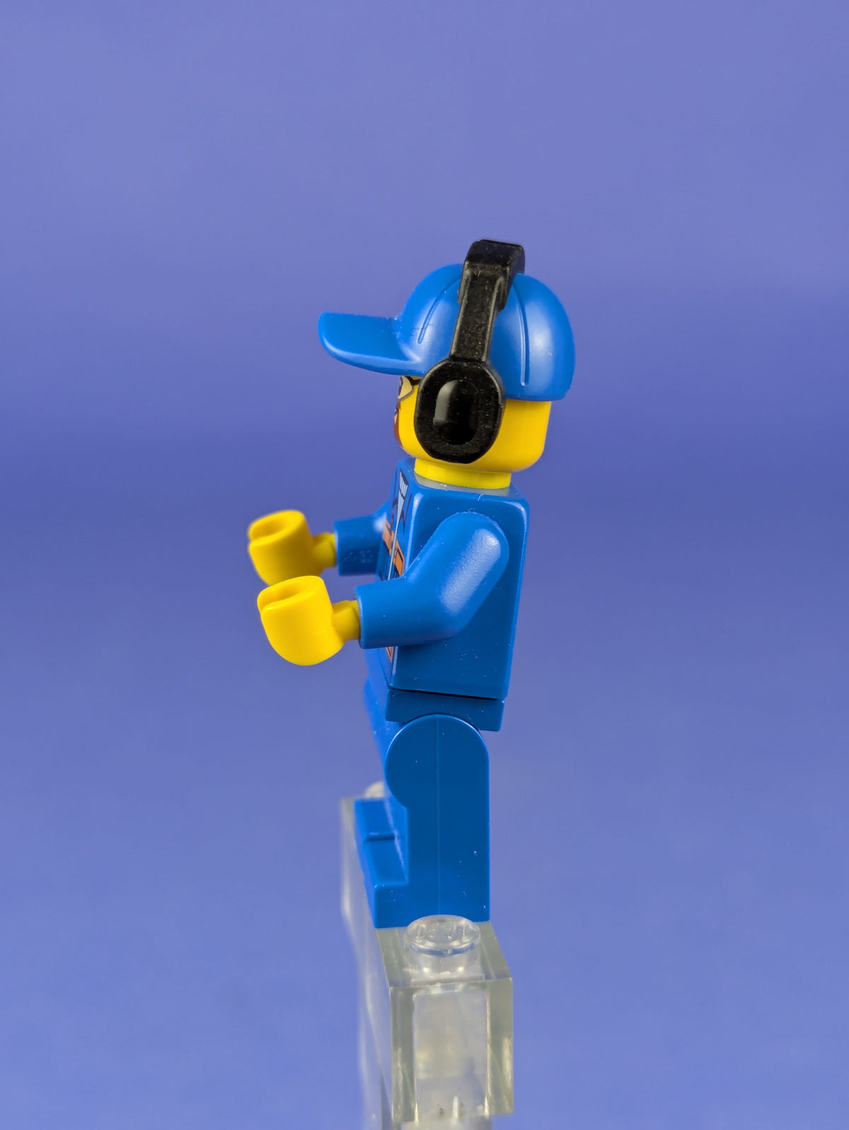 LEGO City Blue Jacket with Pockets and Orange Stripes cty0401 60020