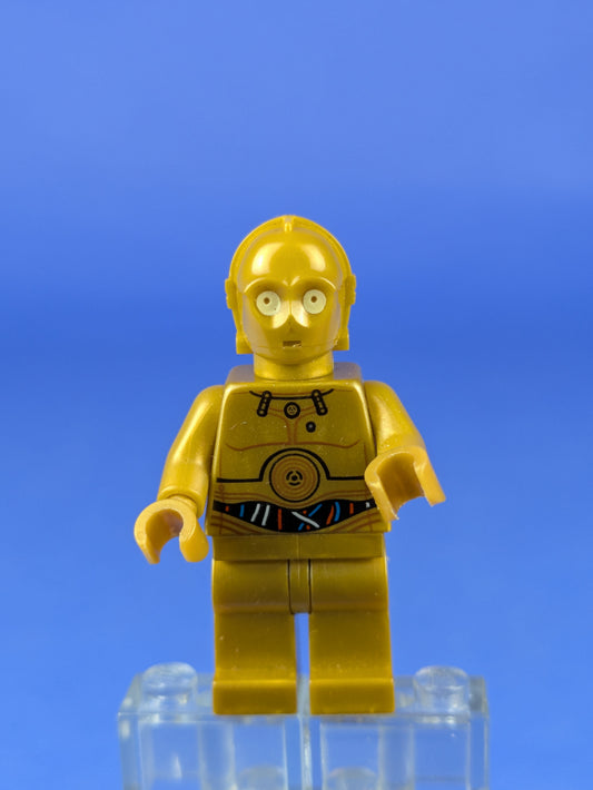 LEGO Star Wars C-3PO - Colorful Wires Pattern sw0365 10236 9490