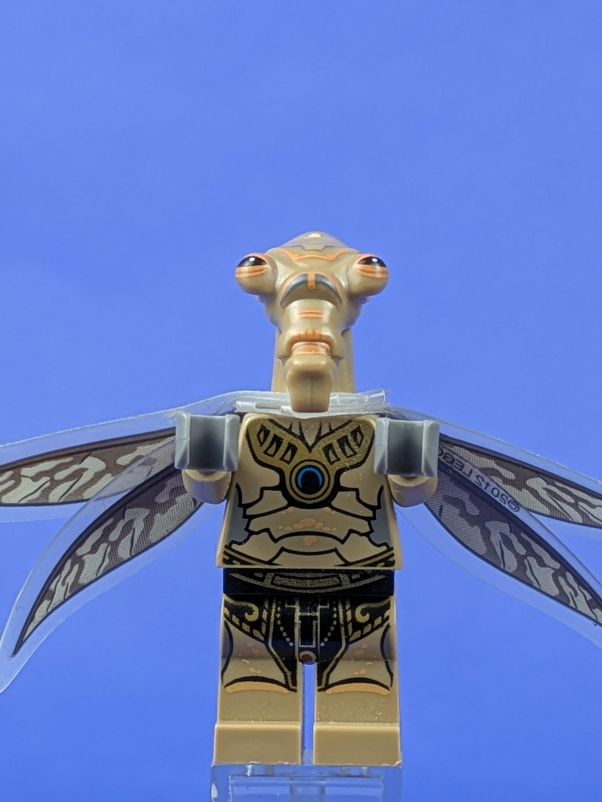 LEGO Star Wars Geonosian Warrior - Dark Tan with Wings sw0381 9491