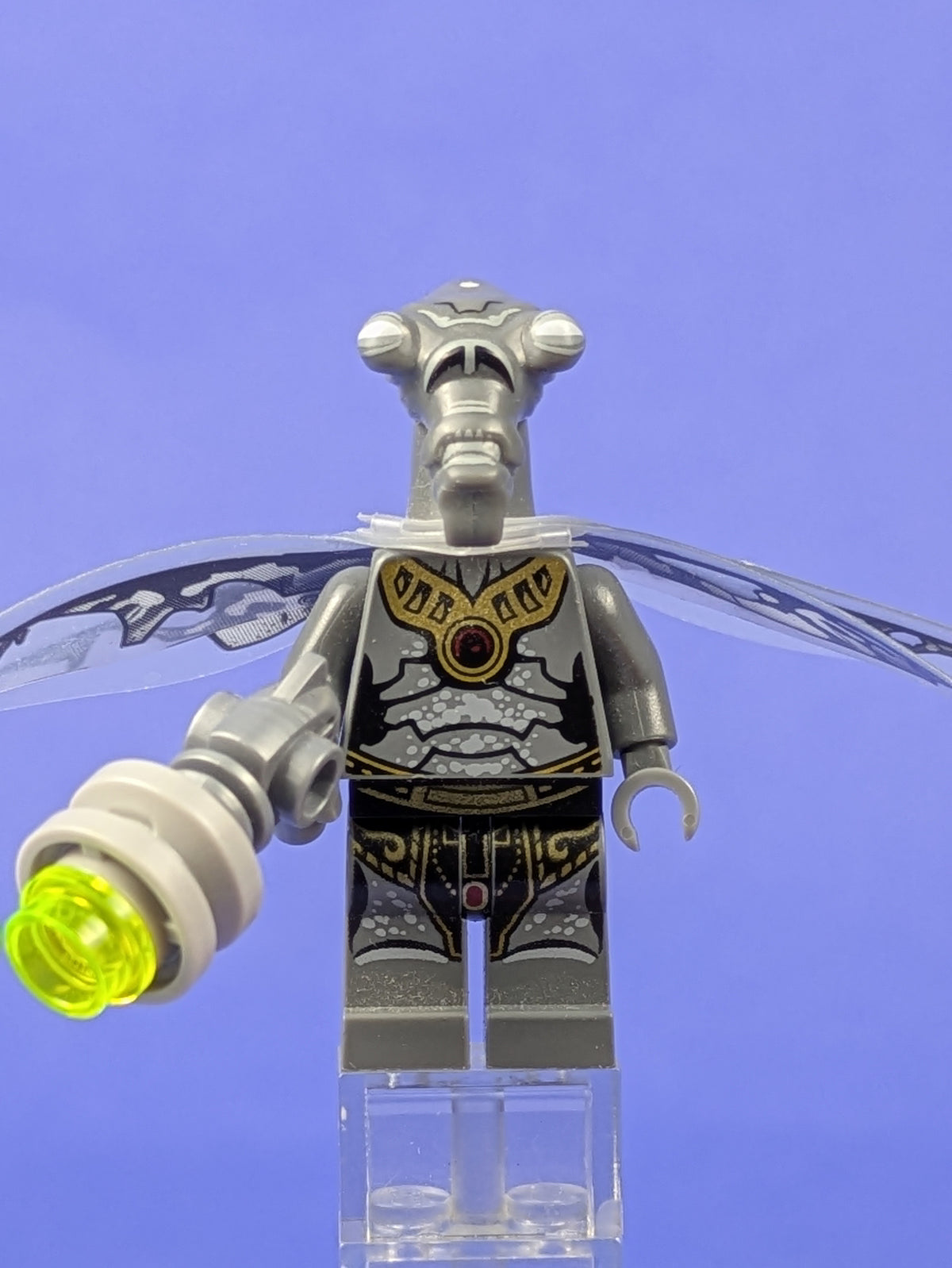LEGO Star Wars Geonosian Zombie - Dark Bluish Gray sw0382 9491