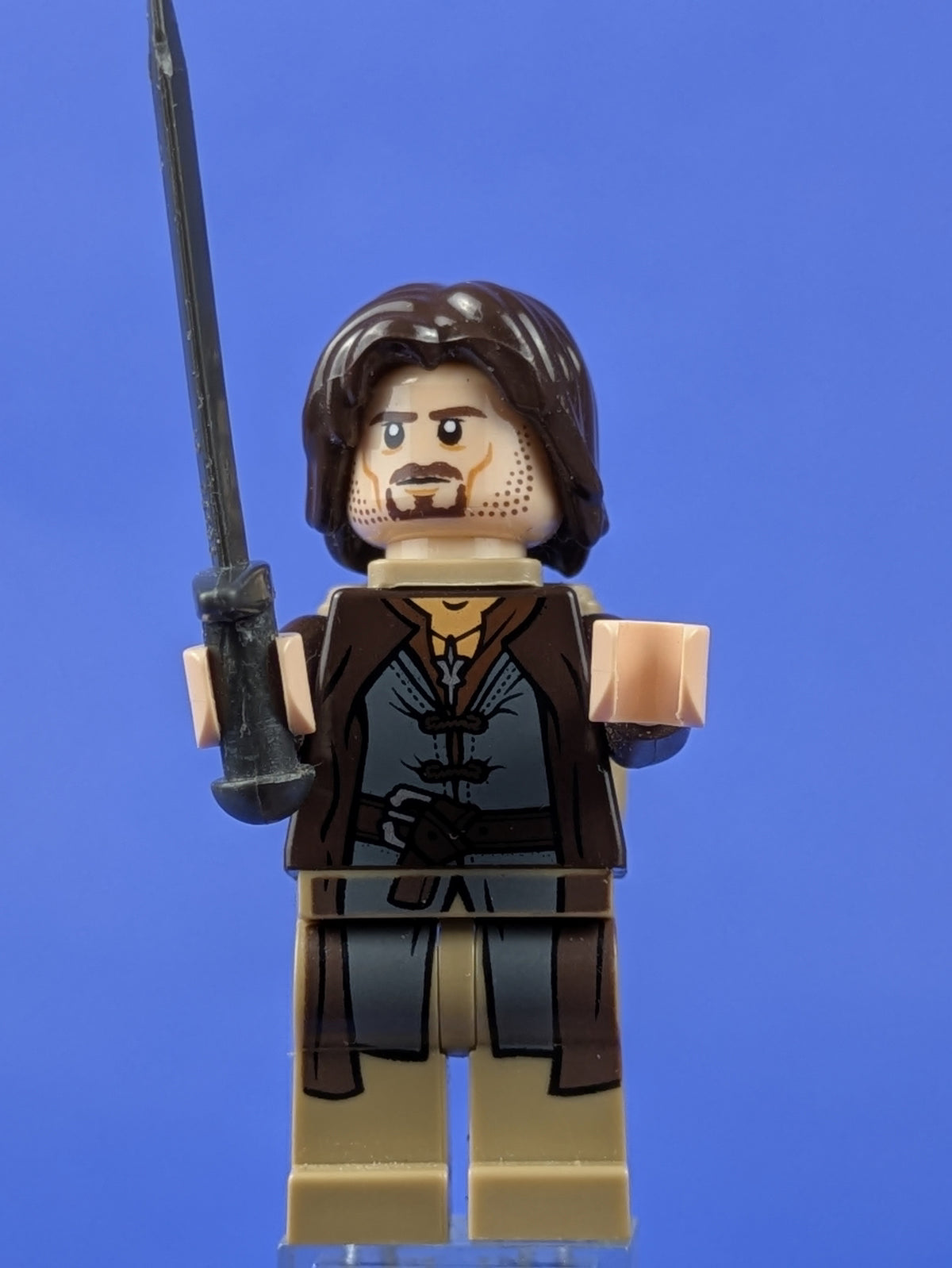 LEGO The Hobbit and The Lord of the Rings Aragorn - Dark Tan Legs lor017 9474