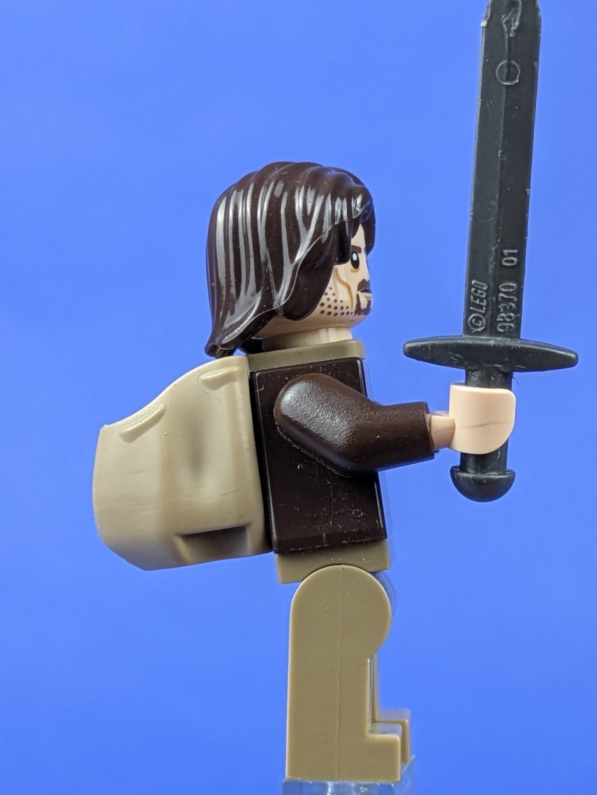 LEGO The Hobbit and The Lord of the Rings Aragorn - Dark Tan Legs lor017 9474