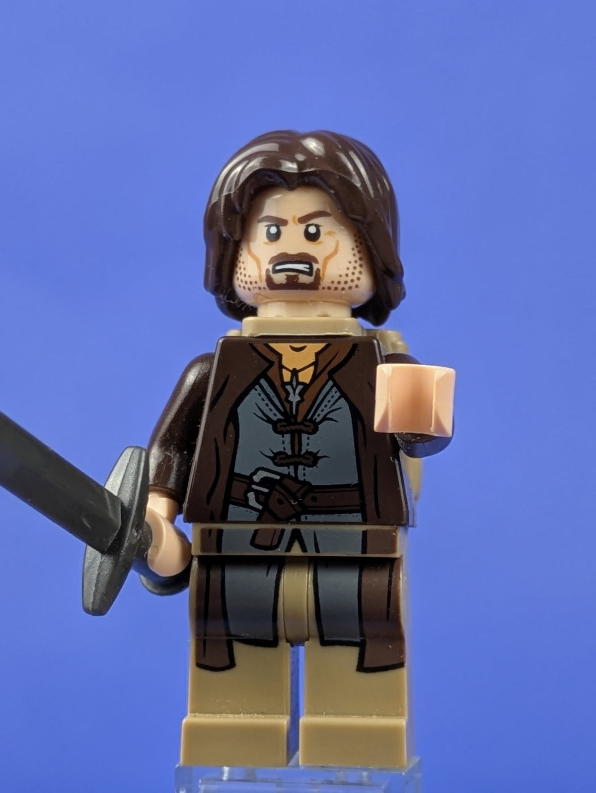 LEGO The Hobbit and The Lord of the Rings Aragorn - Dark Tan Legs lor017 9474